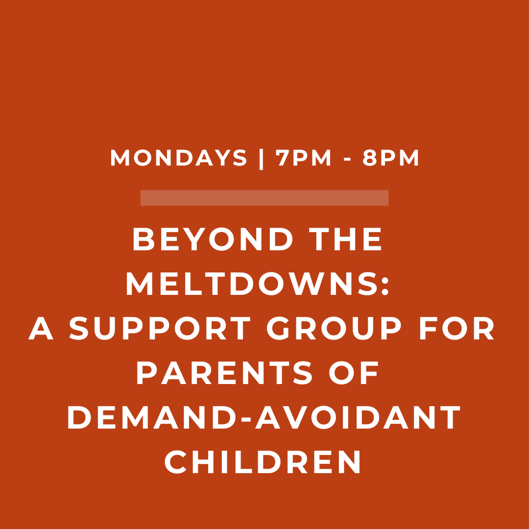 Beyond the Meltdowns: A Support Group for Parents of Demand Avoidant Children