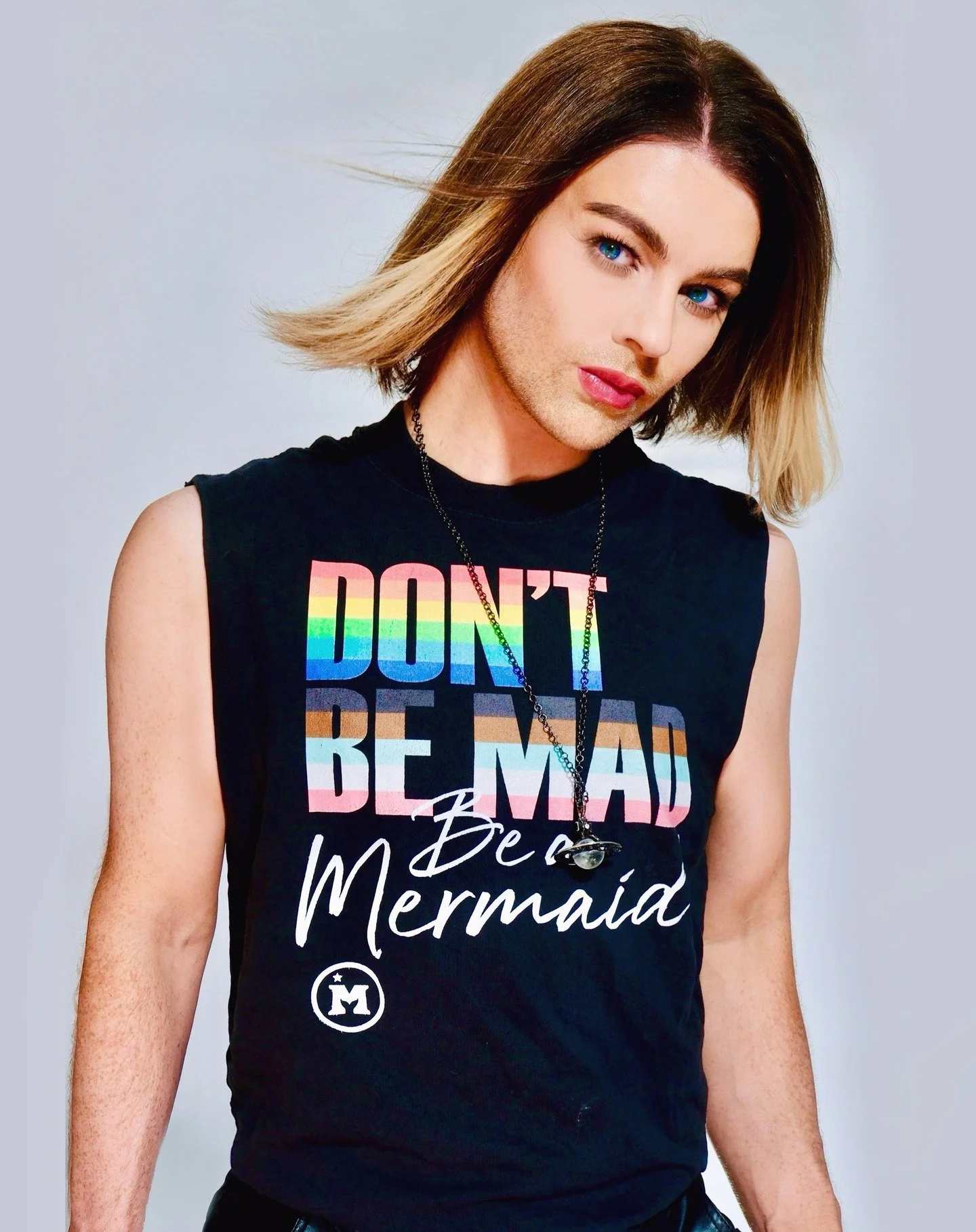 Don&rsquo;t be Mad, be a Mermaid! @mermaidsgender @merchify.me out now! Teeheeeee! 🌈✨