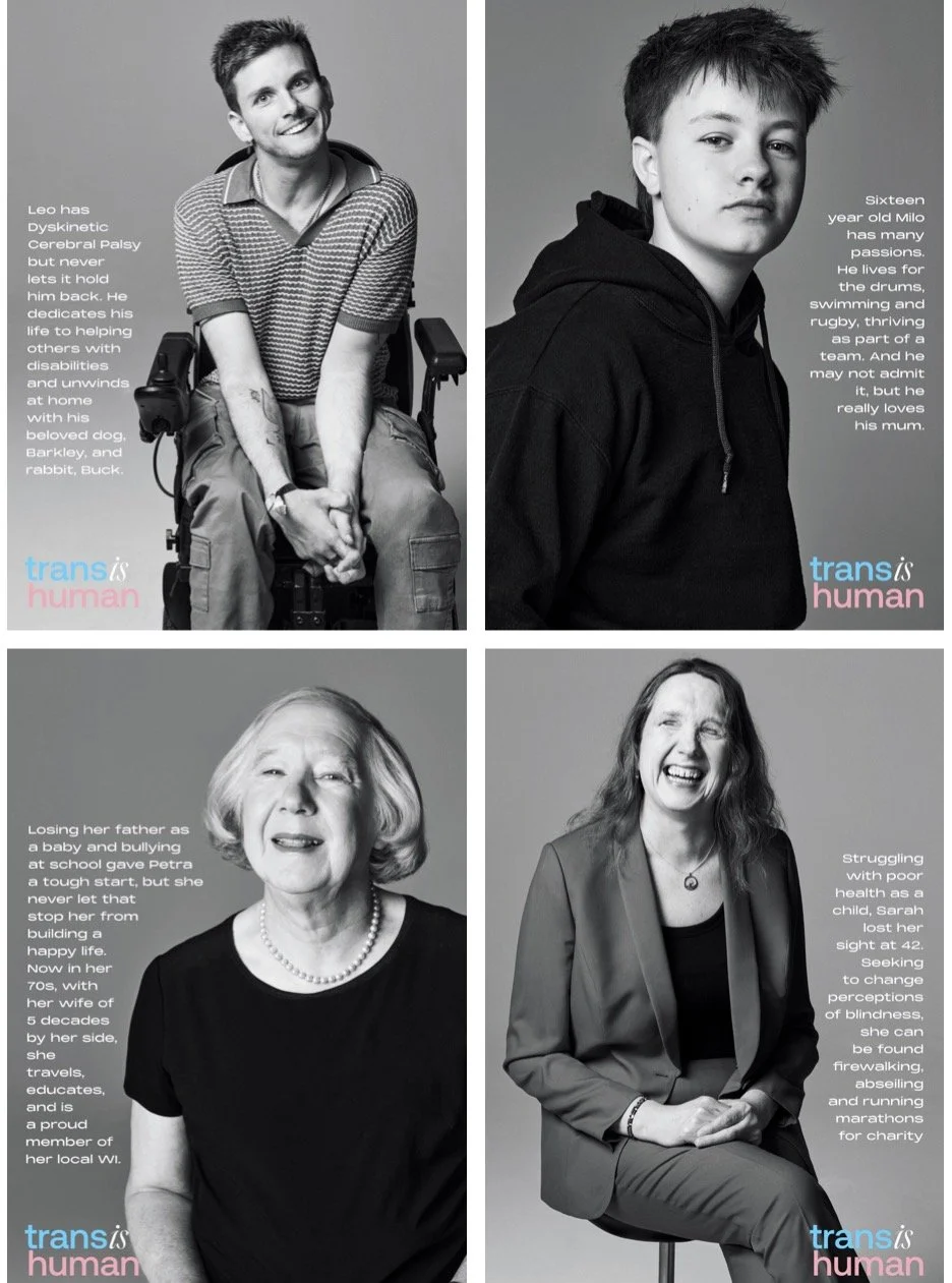 So excited about this! Reposted from Jake - We live for @yungblud 👋🏳️&zwj;⚧️ Makeup by me and Jade! Thank you @attitudemag 

Trans is Human is coming to Outernet London! We are thrilled that our beautiful portraits, taken by world-renowned photogra