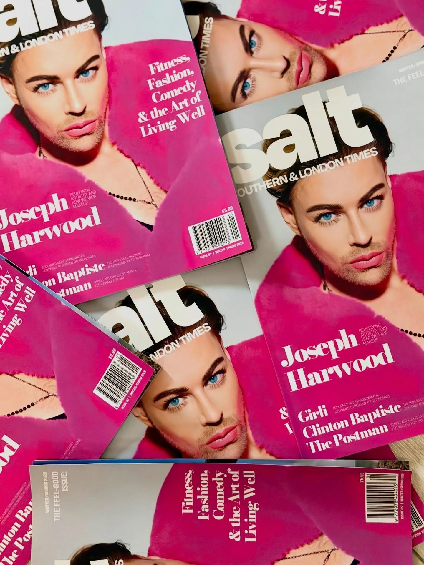 Such a fab start to the year 💕🙏🏼✨ @southernandlondontimes @saltdigital_uk out now! Thank you everyone that&rsquo;s tagged me in photos it&rsquo;s been super cute ☺️🤗🥳