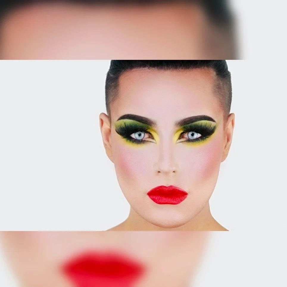 I can&rsquo;t believe this tutorial was ten years ago, I did a series inspired by the MAC face chart, which I believe was drawn on Milla Jovovich? I wanted to do something that tributed that but also were like recreations of looks I hadn&rsquo;t done