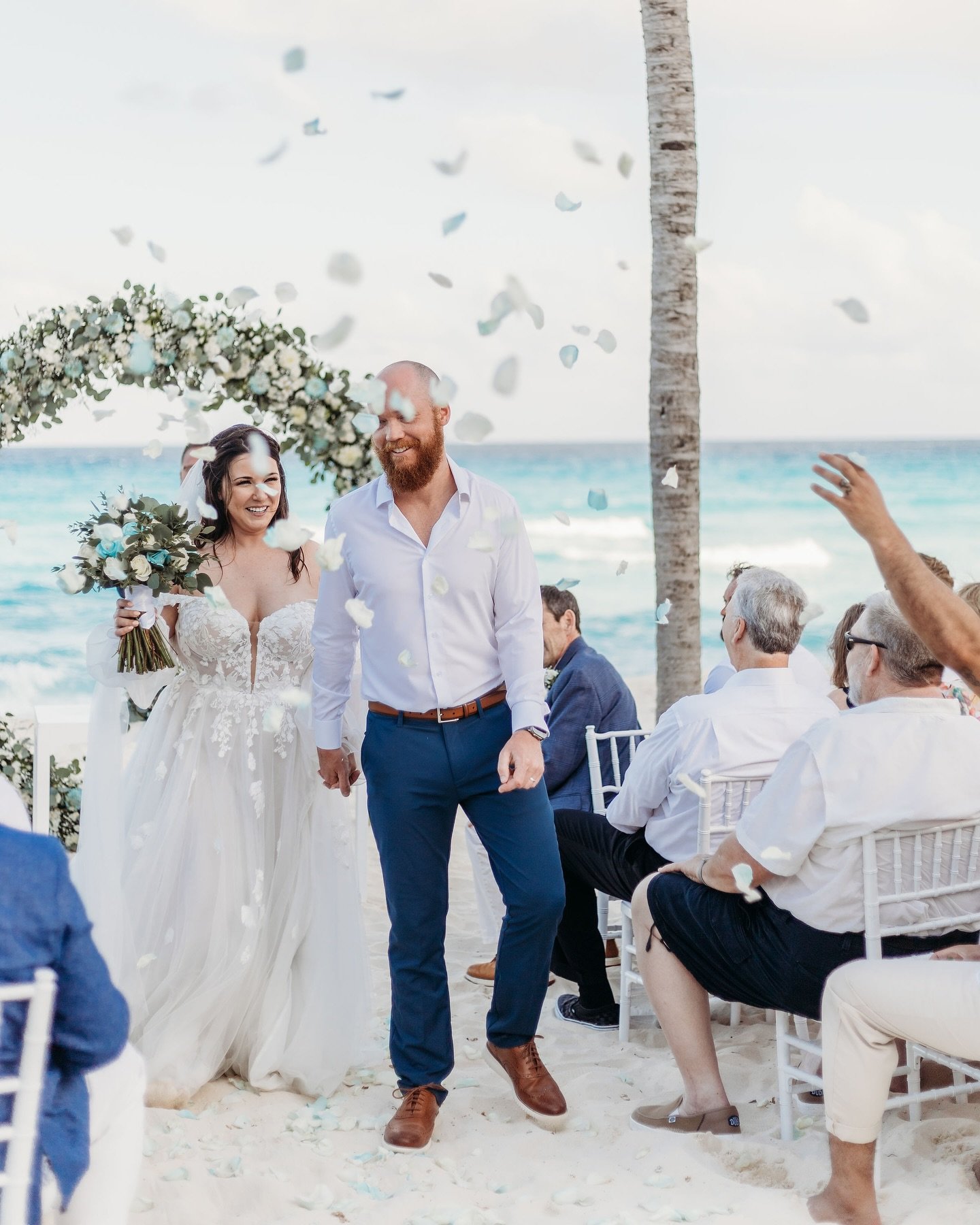 It&rsquo;s hard to believe it&rsquo;s been 365 days since we brought the party to Mexico 🥂✨ From start to finish, this destination wedding was filled with love, joy and so much laughter! There&rsquo;s something truly special about saying &ldquo;I do
