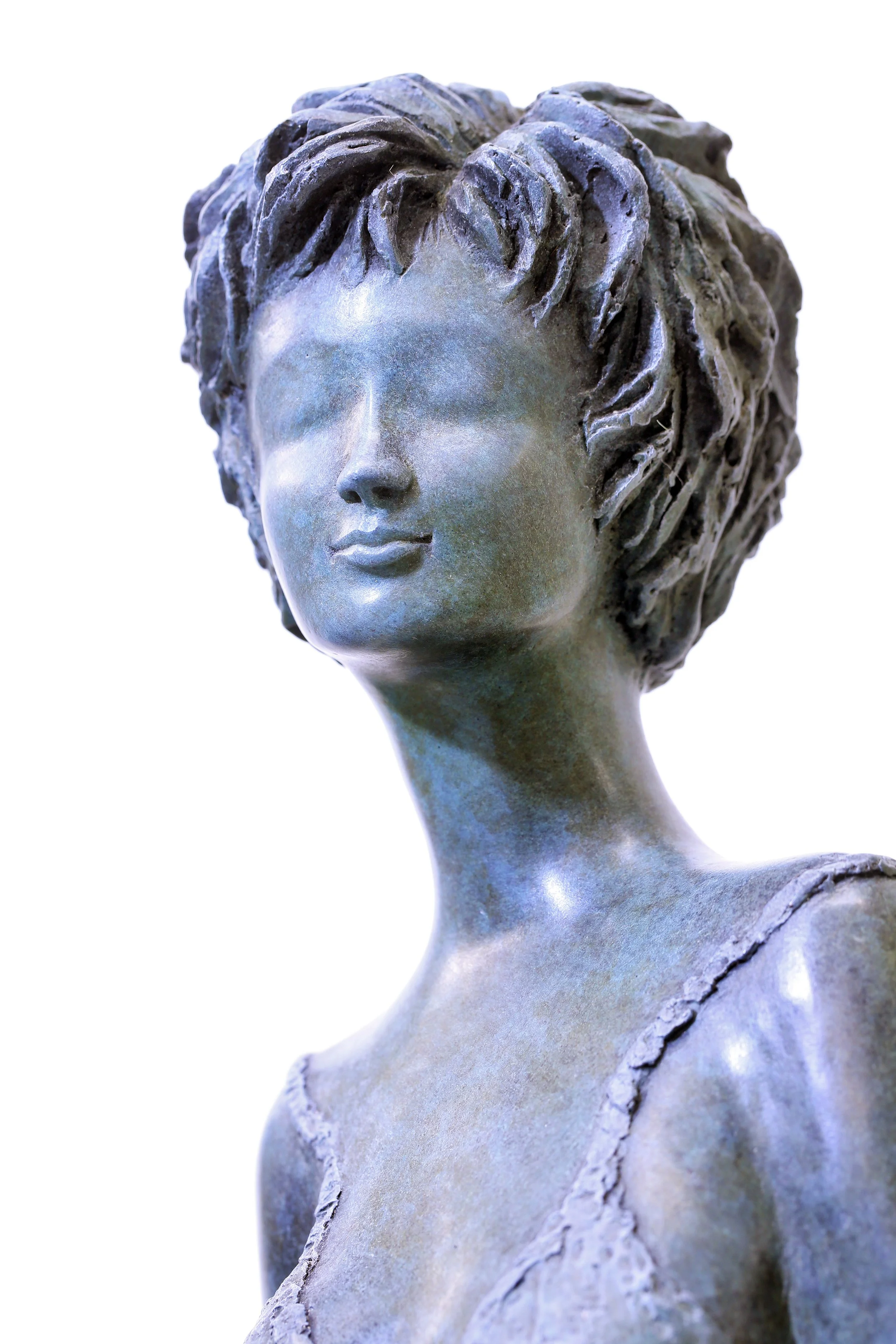  Lena, détail, buste et visage