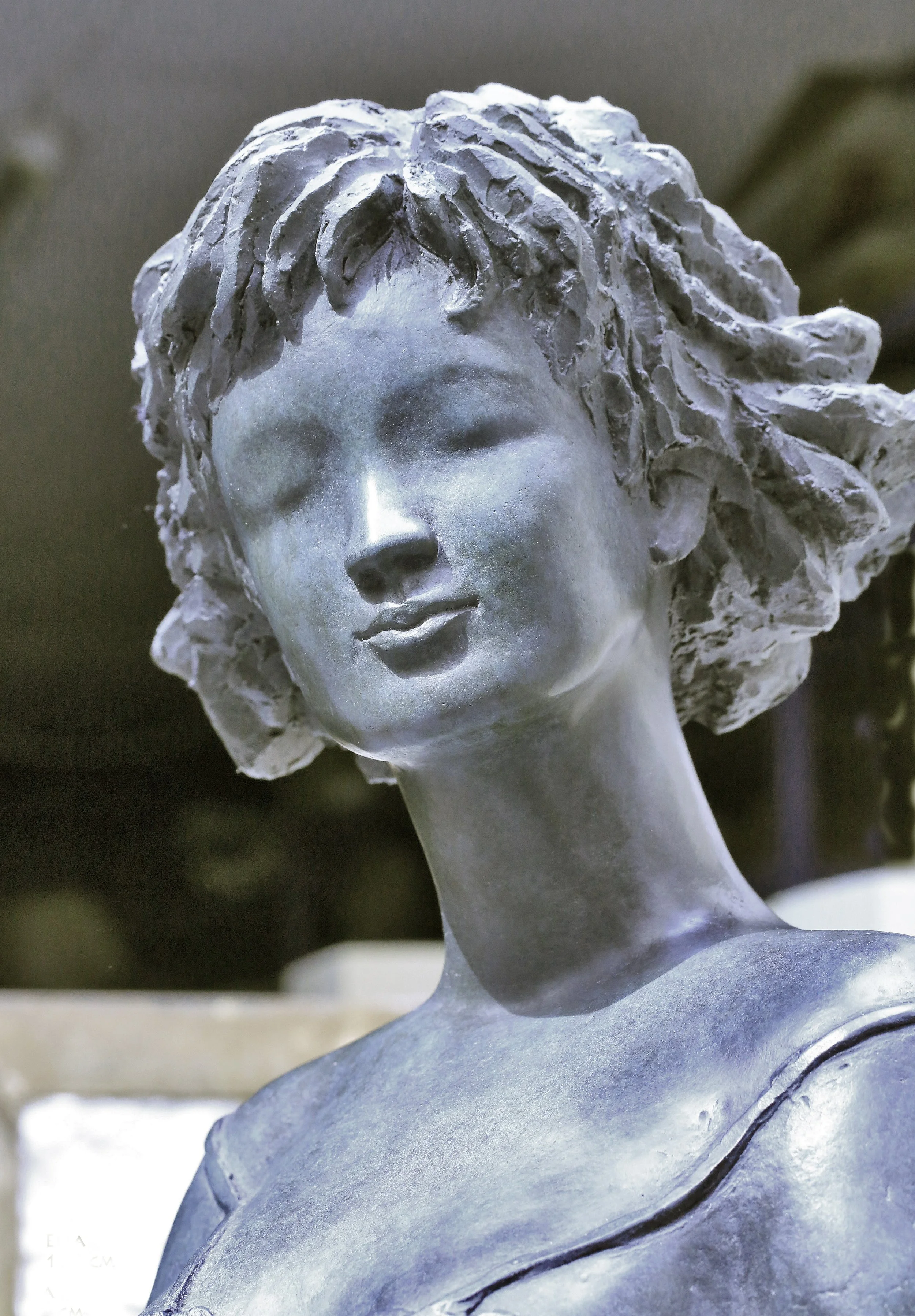Ella, détail, visage