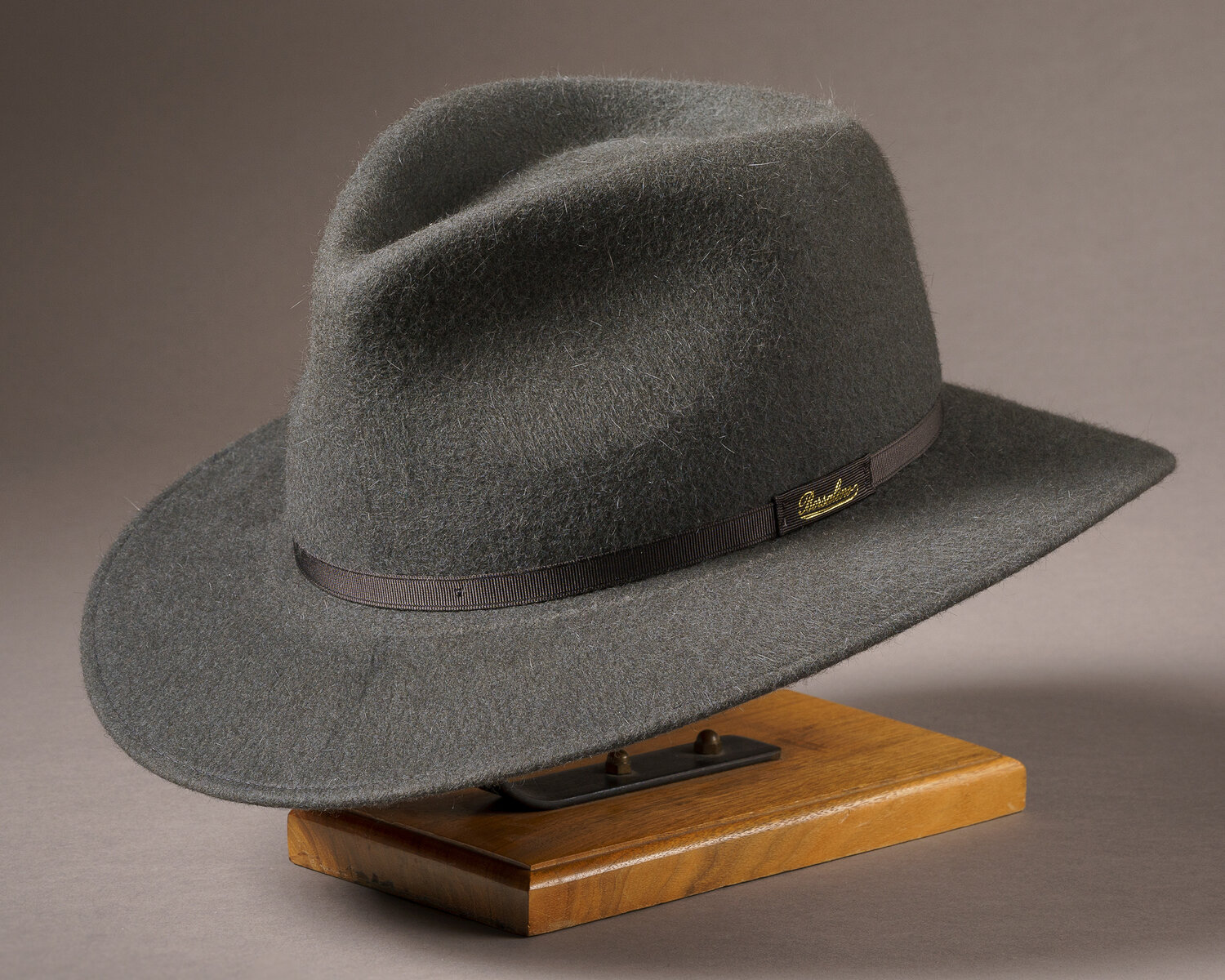 Borsalino Felt Hat in Caramel - The Ben Silver Collection