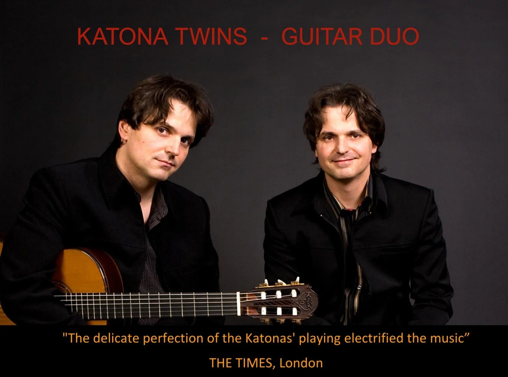 KATONA TWINS   ‘ALHAMBRA INSPIRATIONS’ – Virtuoso Spanish music for two guitars