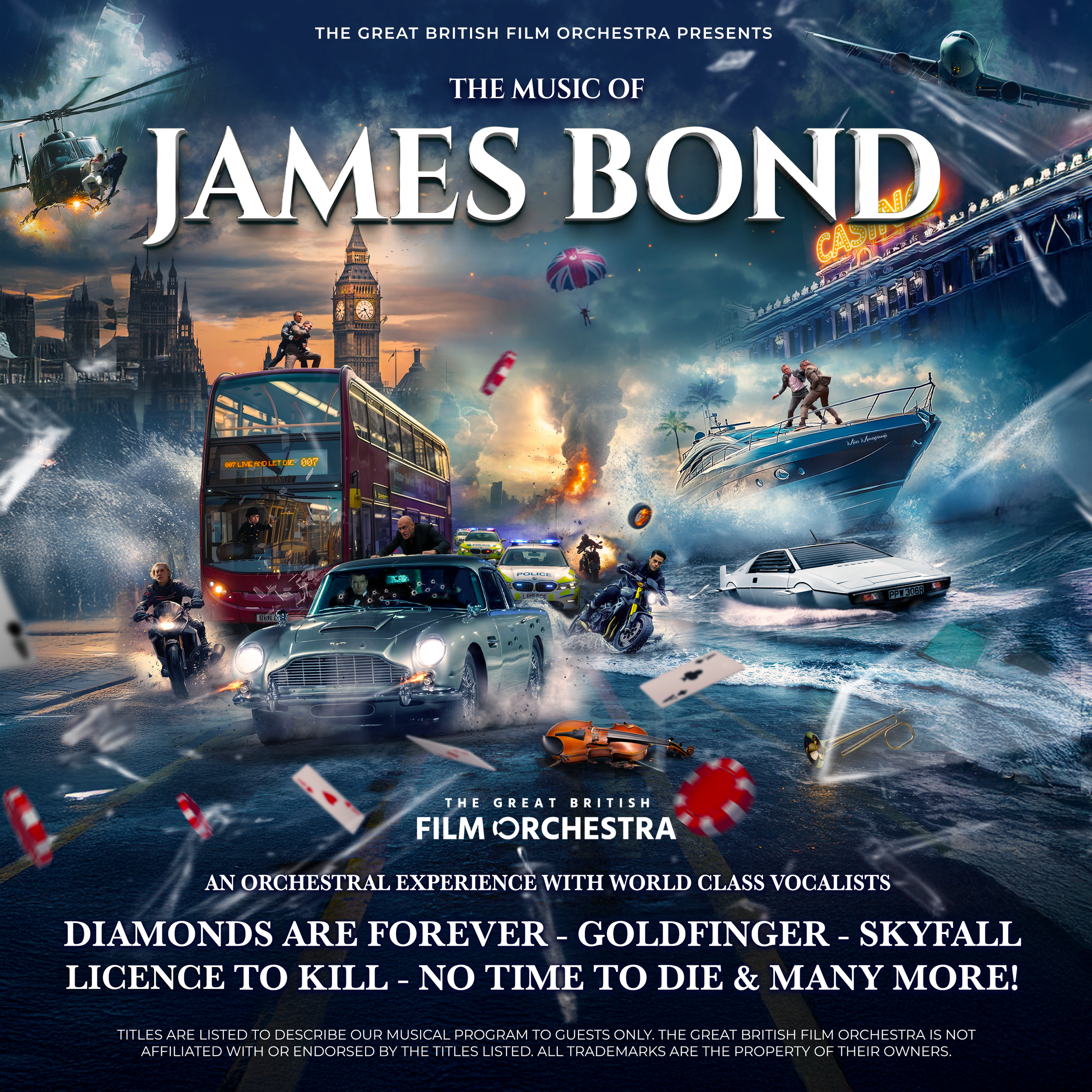 The Music of James Bond (2 shows)