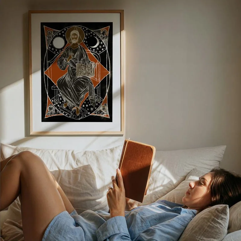 History of Redemption Christ Enthroned Chris Koelle Print Photo