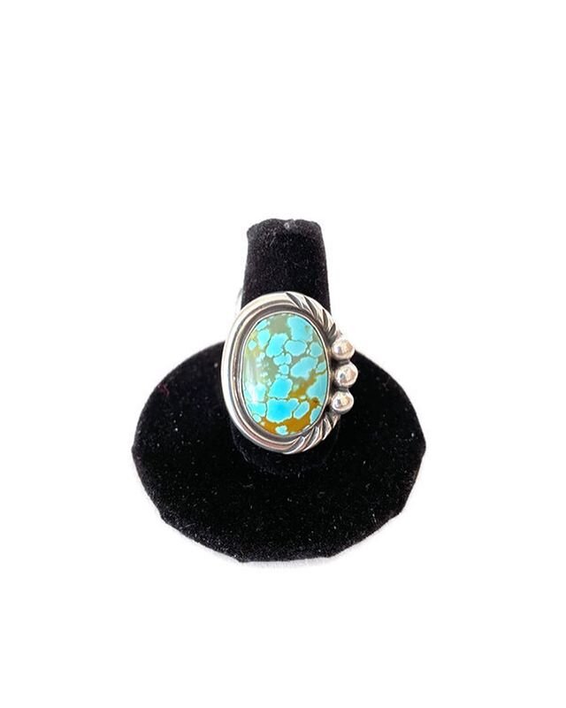 A few Turquoise rings we have on cheesindianstore.com ! Click our link in our bio to view our products😊 We&rsquo;re working hard to get more items online and we are finally getting the hang of this🙌🏽😬