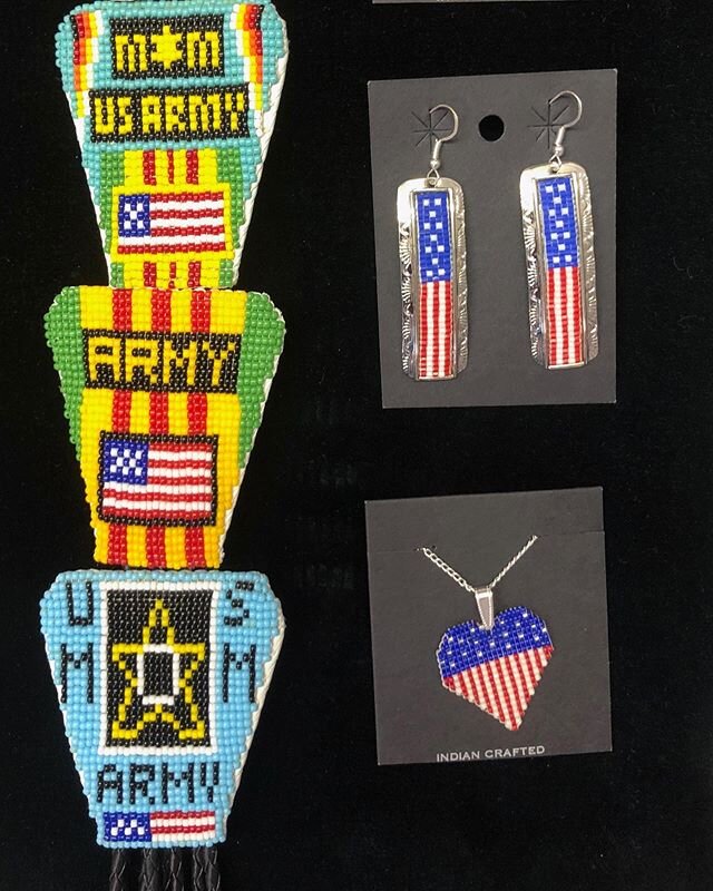 We&rsquo;ve got some great items for Independence Day! Navajos are very patriotic people due to the need for the Navajo language during WWII using the Code talkers. Gallup, NM a town 30 minutes away, is known as the most patriotic small town in Ameri
