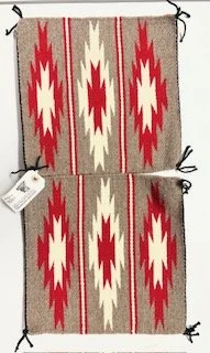 Small Navajo Rug Pair