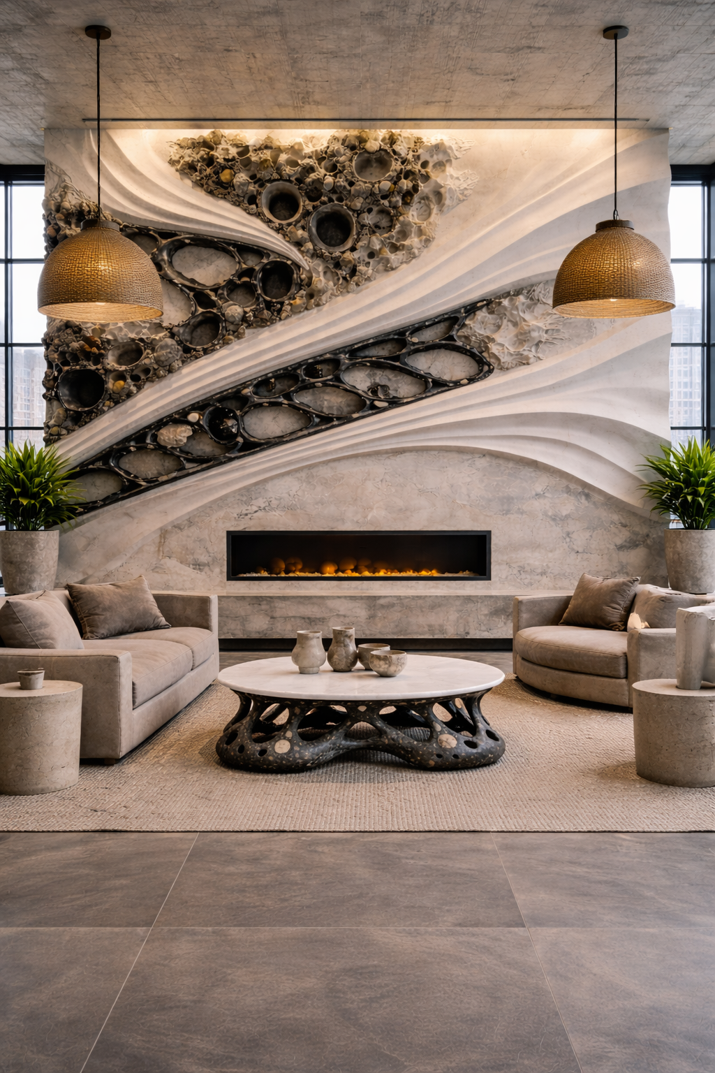  Designed for Fire places, Feature Walls, Hospitality Lobbies, Private Residences, Concept Driven Interiors. 