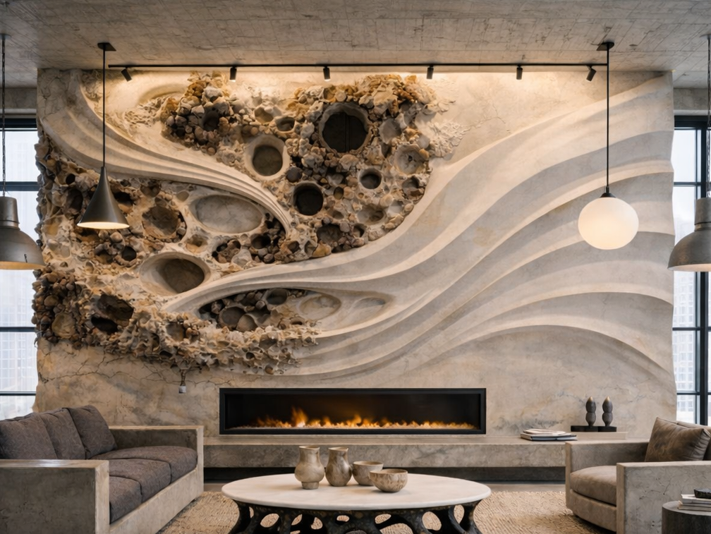  Designed for Fire places, Feature Walls, Hospitality Lobbies, Private Residences, Concept Driven Interiors. 