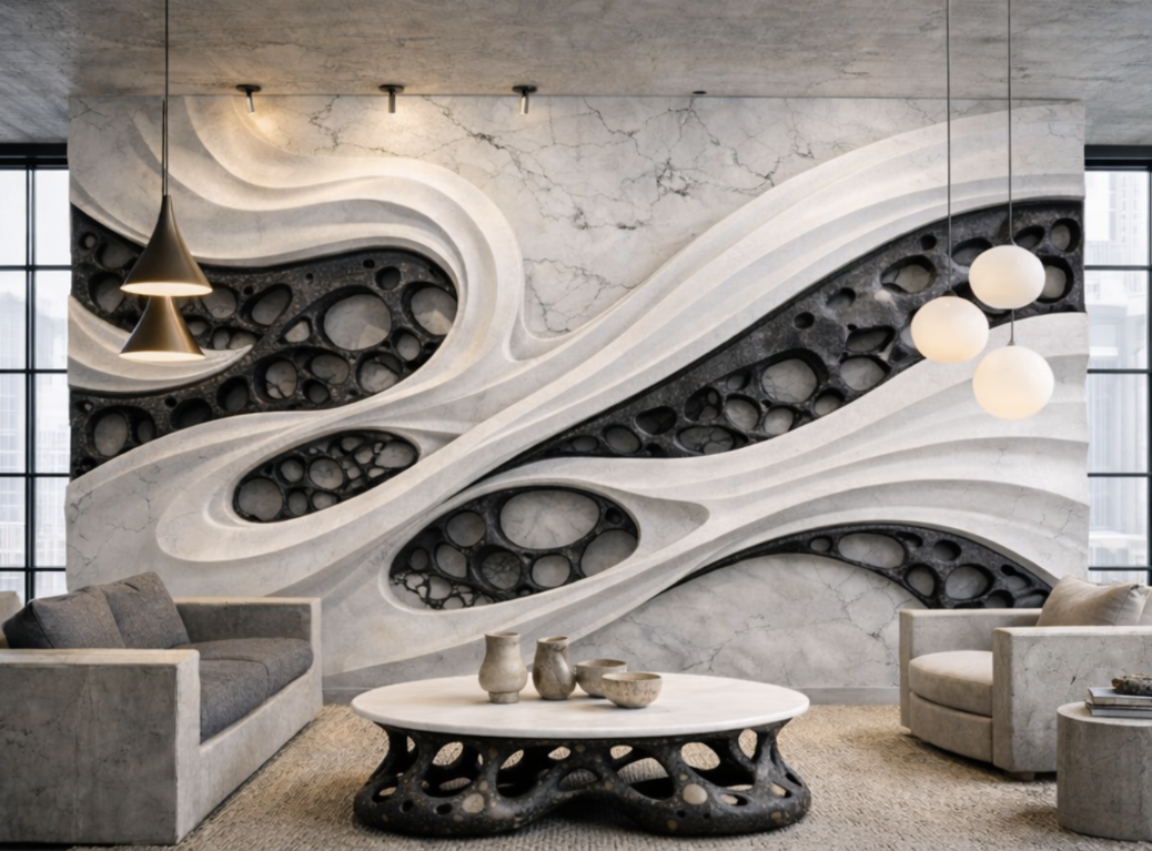  Designed for Fire places, Feature Walls, Hospitality Lobbies, Private Residences, Concept Driven Interiors. 