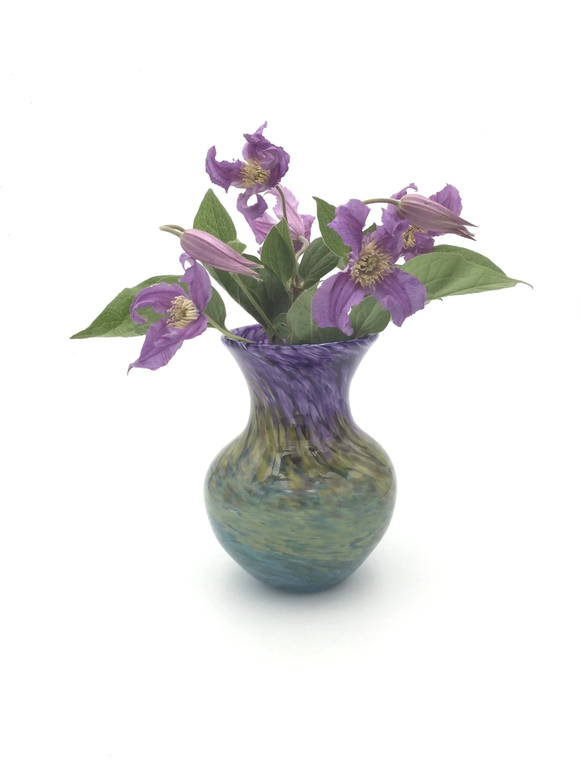 Small Monet Painterly Vase