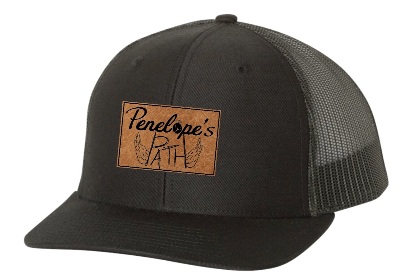 Penelope's Path Leather Patch Hat