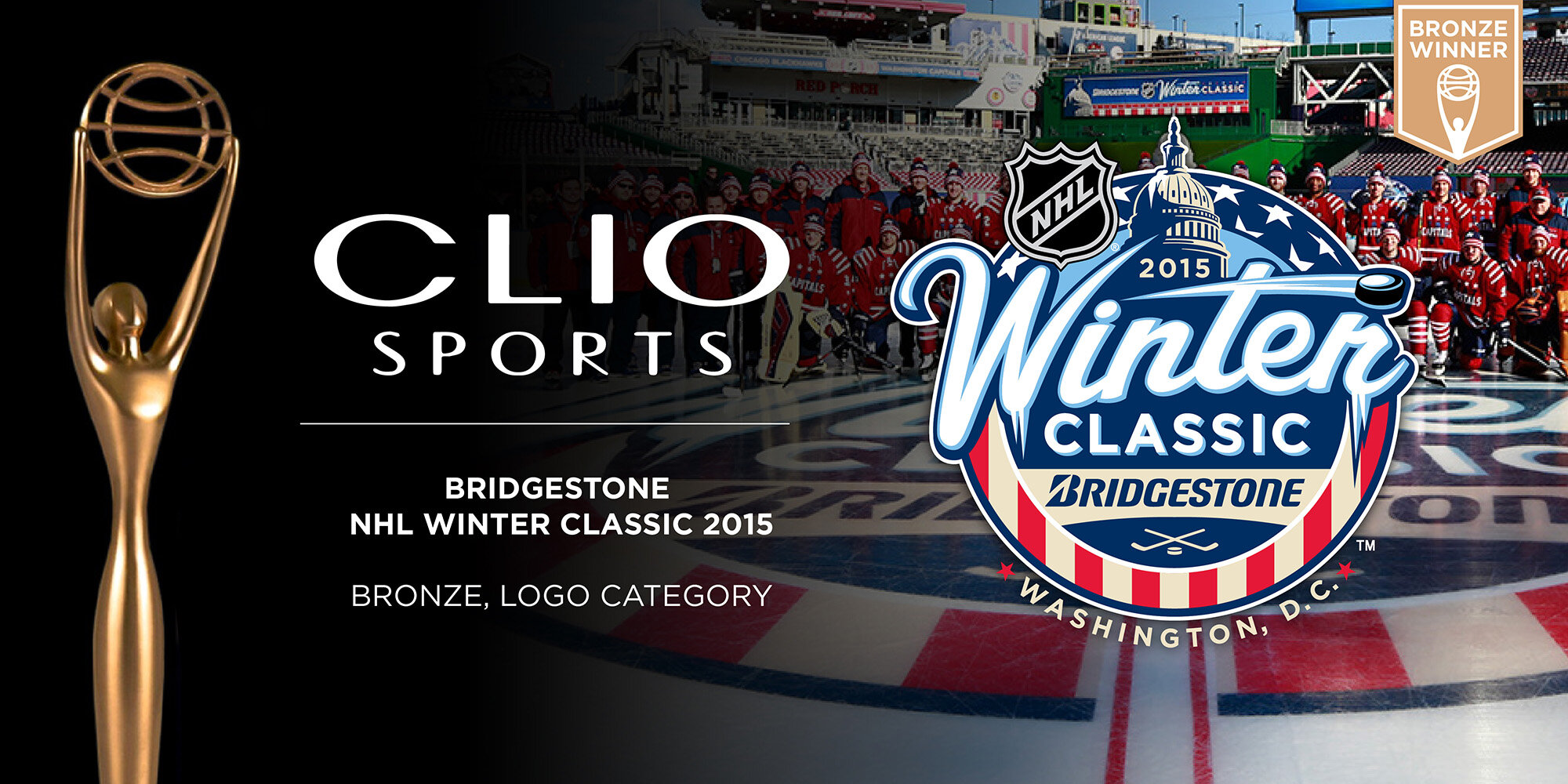 NHL 2015 WINTER CLASSIC IDENTITY TAKES BRONZE AT CLIO SPORTS