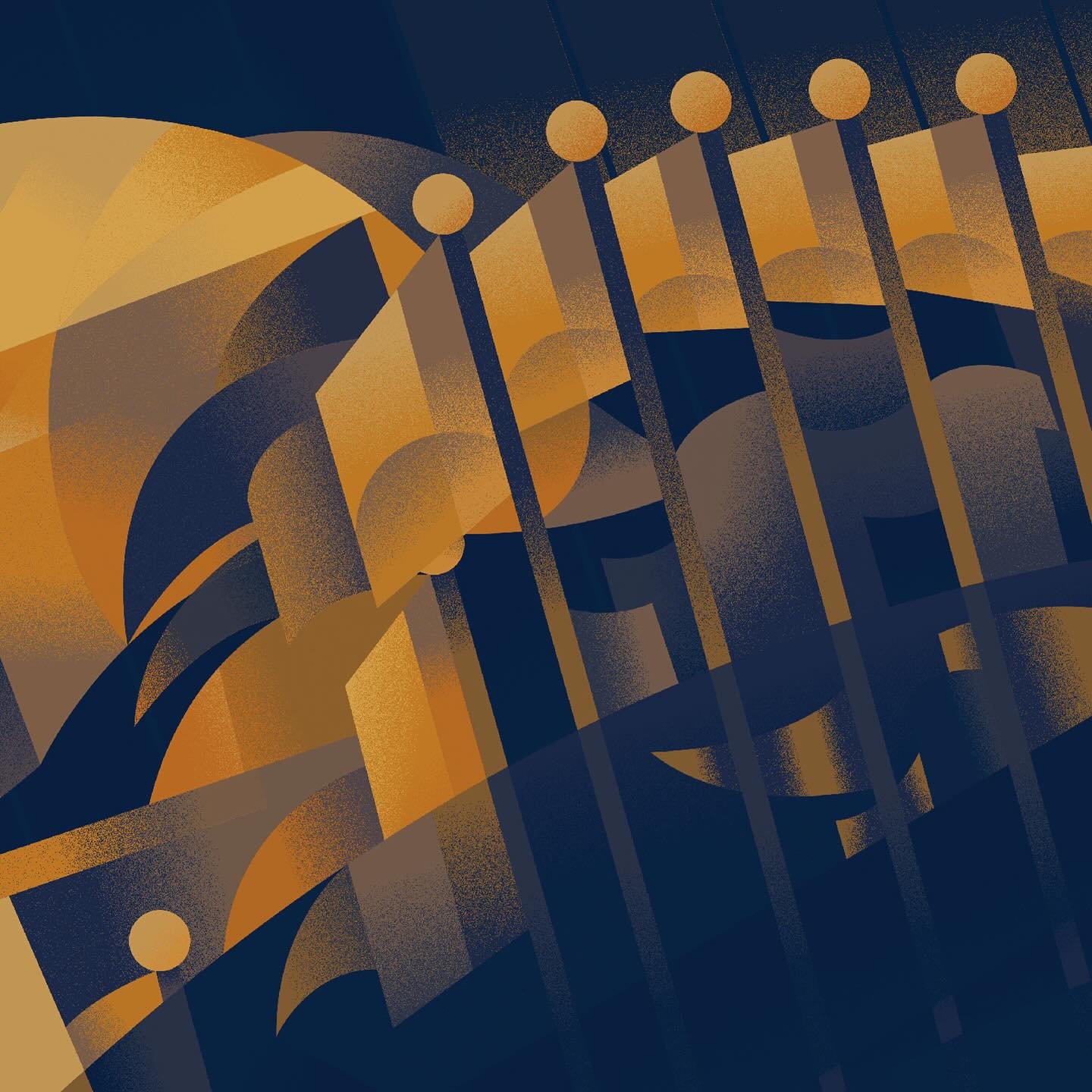 The Commissioner&rsquo;s Trophy: the ultimate symbol of achievement in baseball and one of the most visually distinct awards in professional sports. The Postseason trophies are the core inspiration for this year&rsquo;s theme art program, featuring a