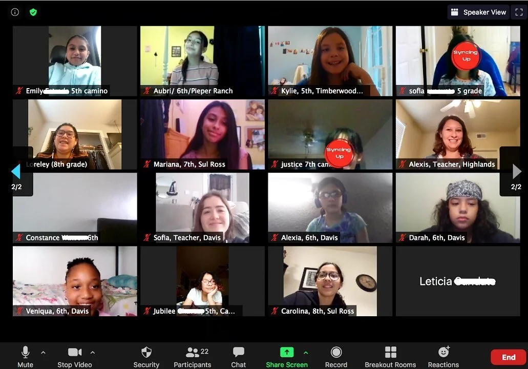 On this snow day, we&rsquo;re thinking back to warmer times...like our first menstruators workshop where we discussed period myths and truths, learned more about our cycles, and about sustainable menstruation options! 🥰🌤💛 #menstrualeducation #sync