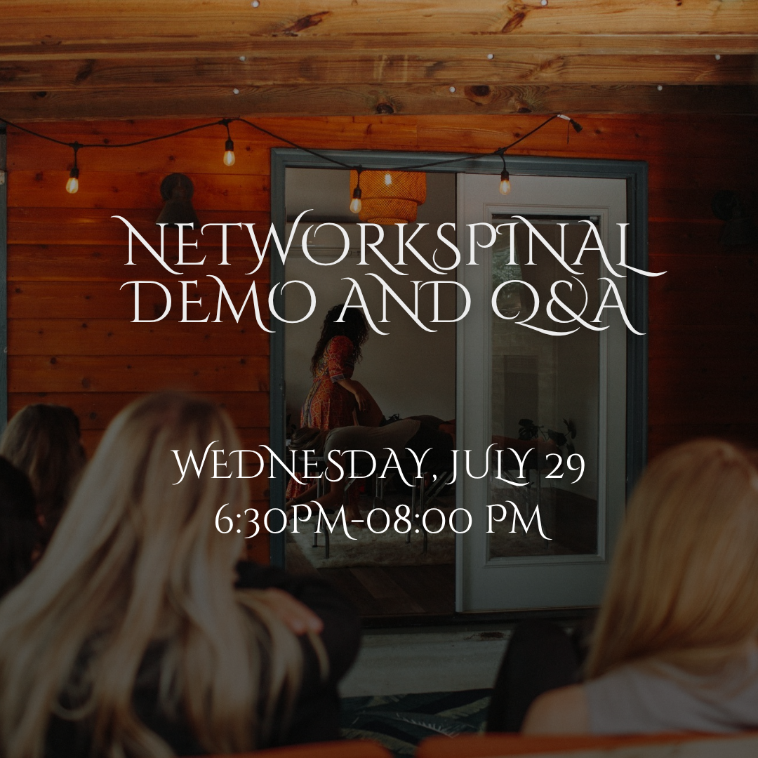 NetworkSpinal Demo and Q&A