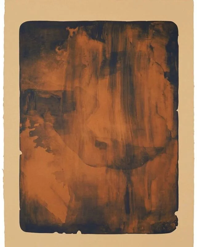 Helen Frankenthaler, Bronze Smoke, 1978, Lithograph in 2 colors