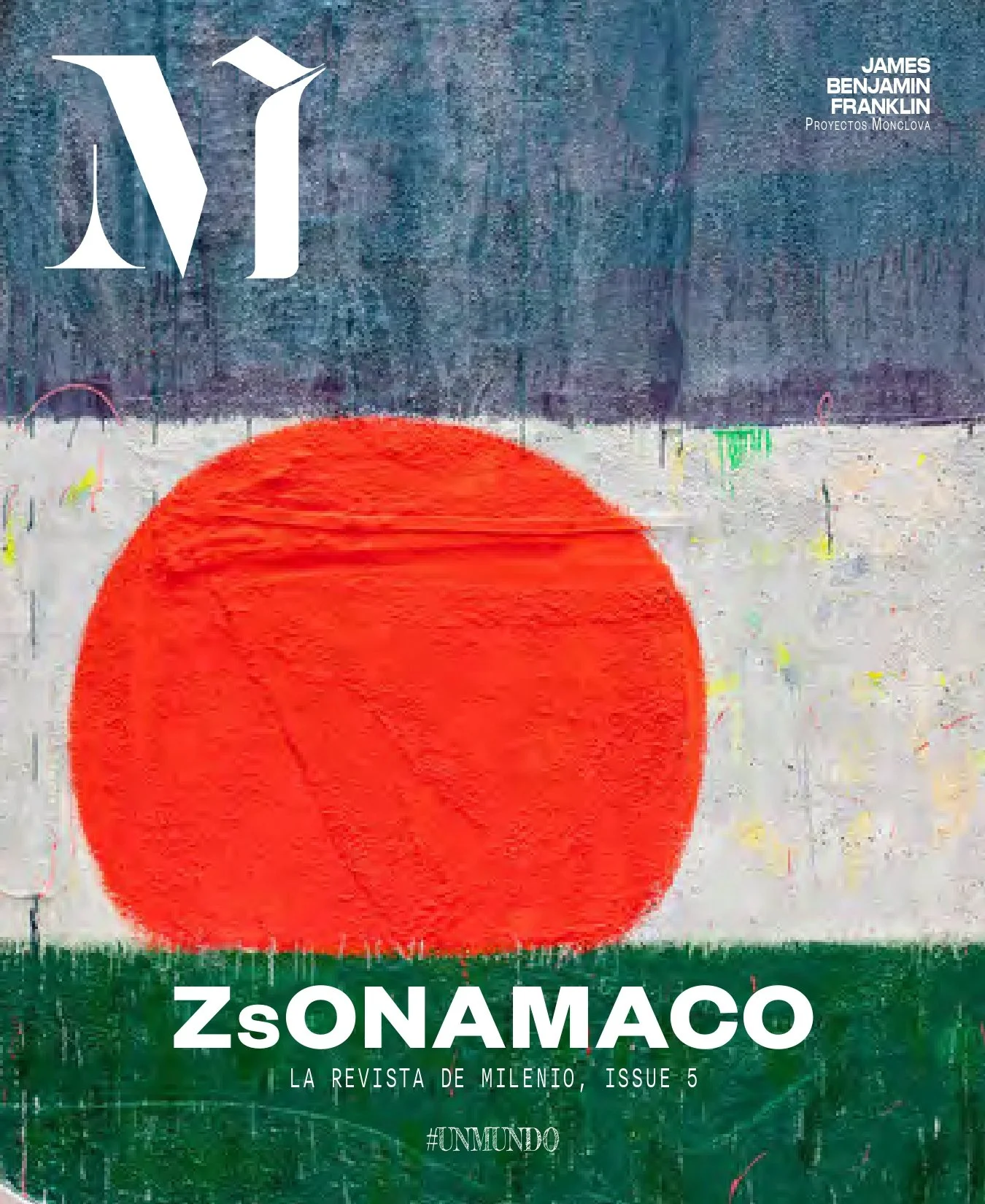 Milenio’s ZsONAMACO Issue 5 cover featuring artwork by James Benjamin Franklin, presented by Proyectos Monclova during Mexico City’s contemporary art week. Alejandra Laviada at Chic by Accident
