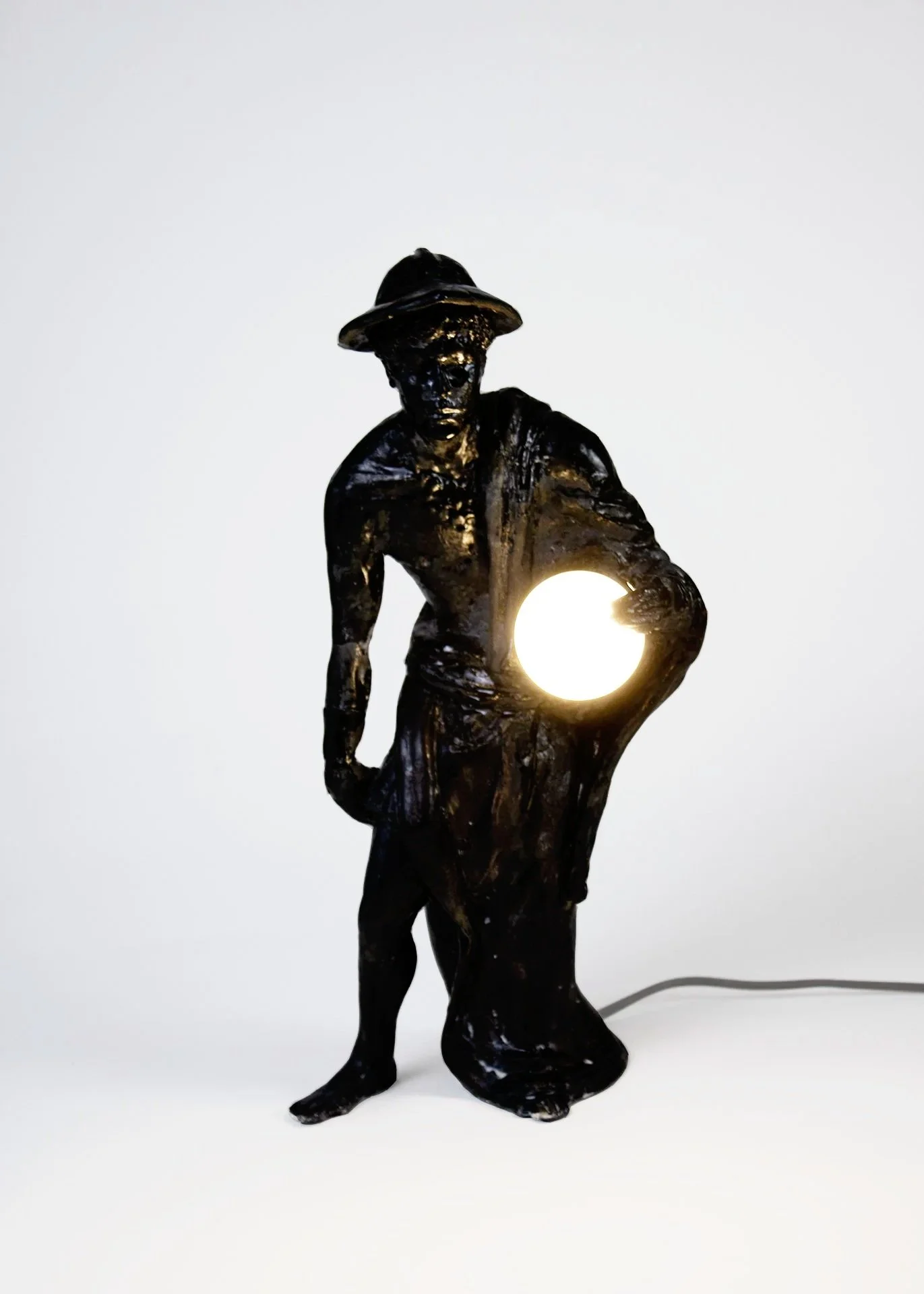 Chiron, 2025.
Glaze on Stoneware Lamp.
16.5 x 6 x 5 inches