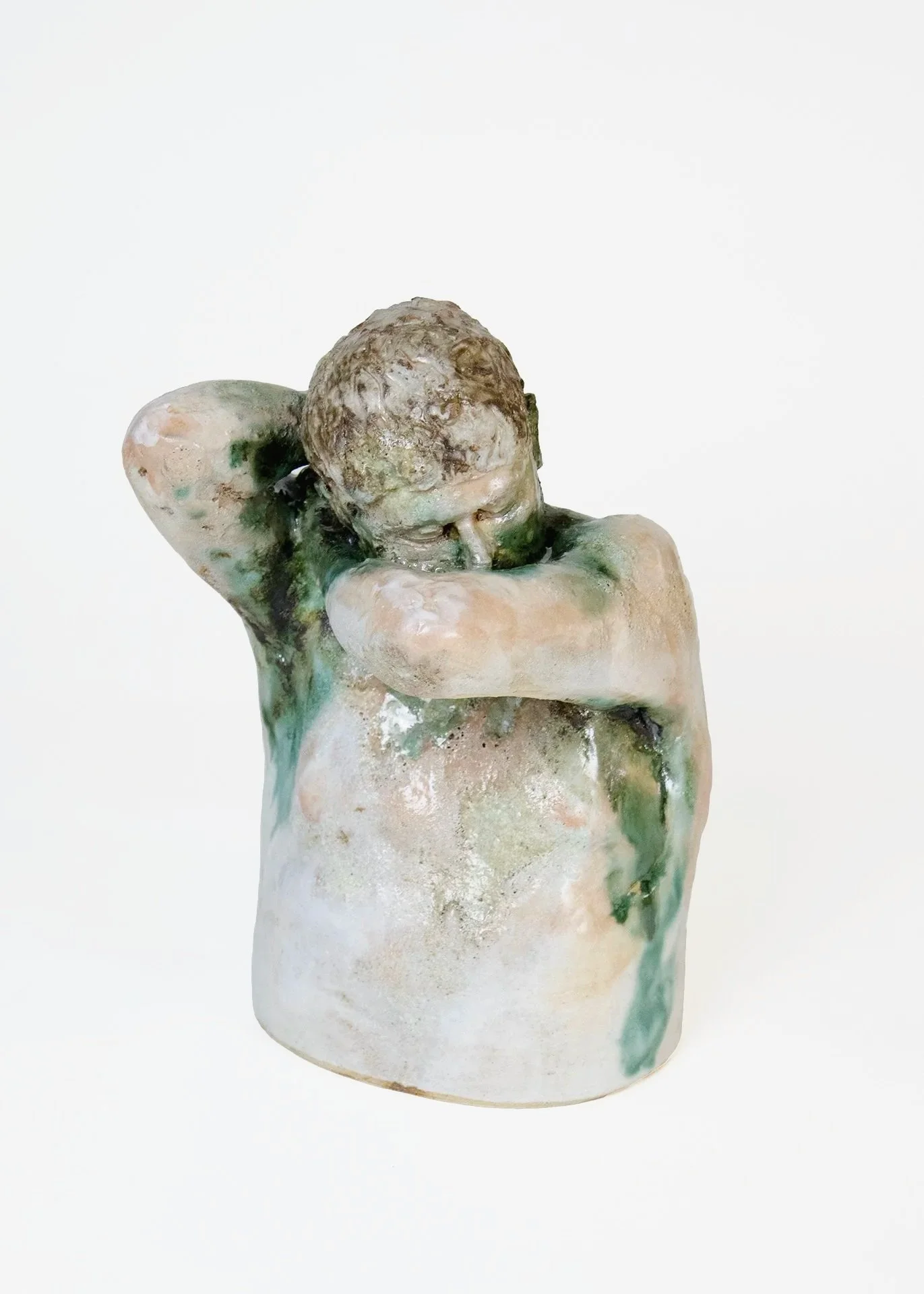 Self Portrait, 2025.
Glaze on Stoneware.
11.5 x 8 x 6 inches