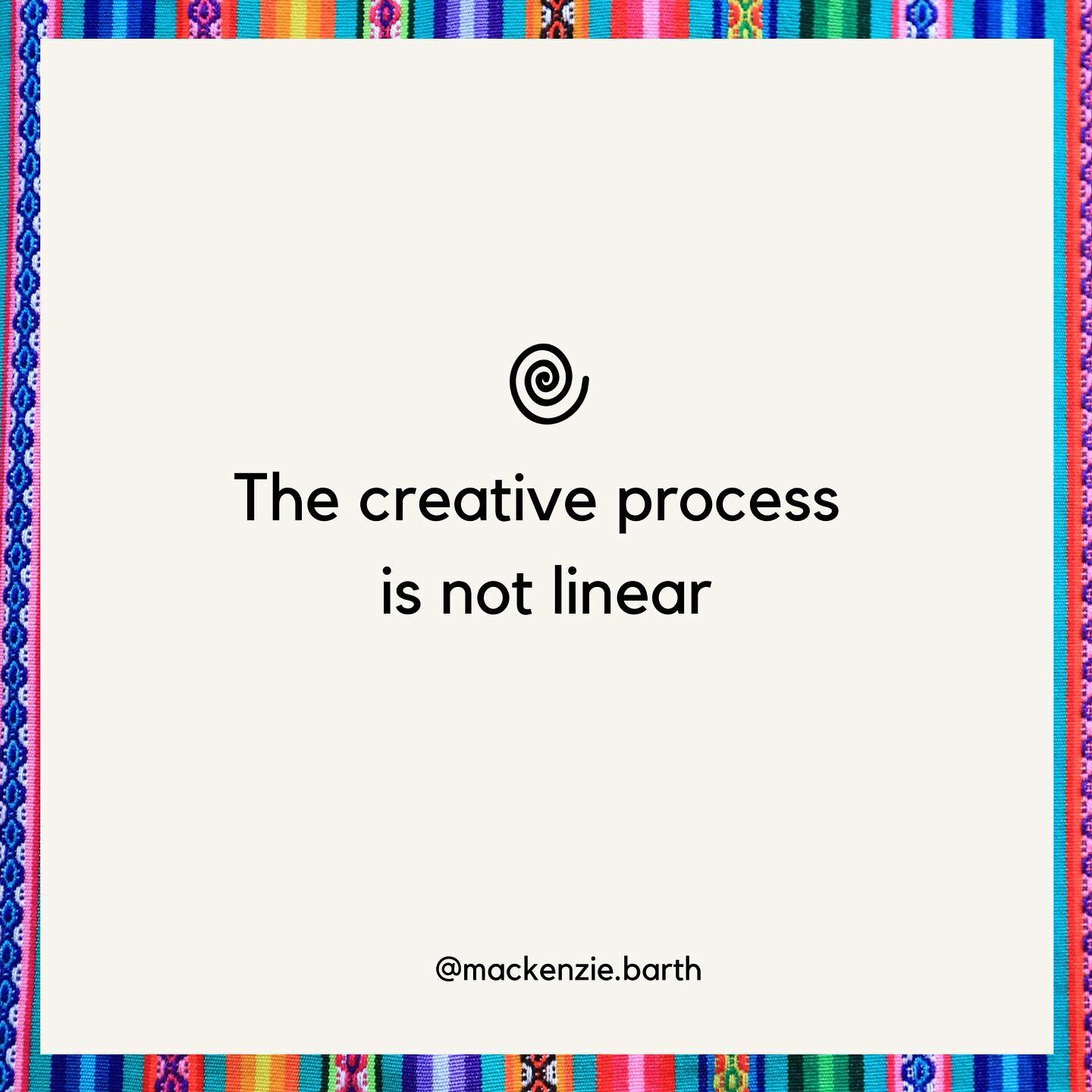 You can&rsquo;t think your way into creating something.

You can&rsquo;t expect a creative project to follow your deadlines.

Creativity does not unfold the way we expect it to.

That&rsquo;s because creative projects have a wild life of their own. T