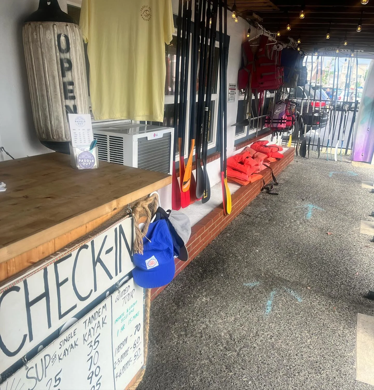 Open all day and no reservation needed!  #paddleout
