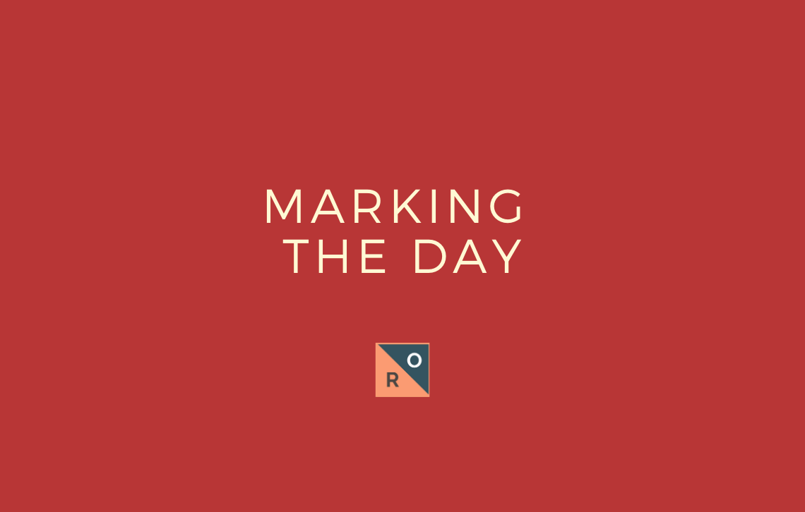 Marking the Day