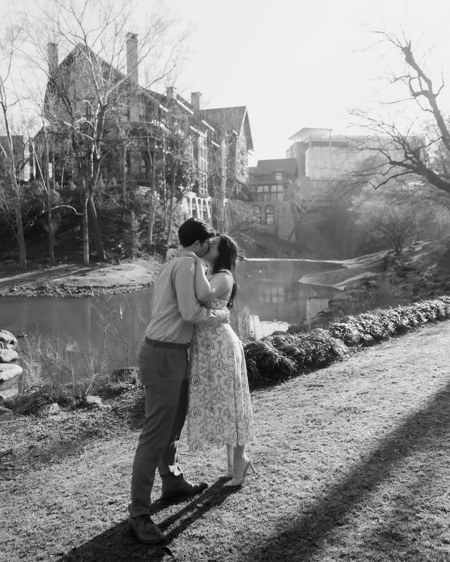 A morning spent in the park as J got down on one knee + E said yes!! Sweetness all around!!