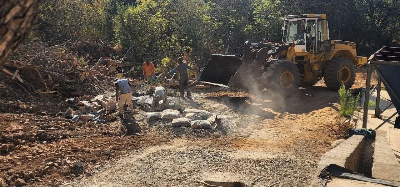 Progress at smelter