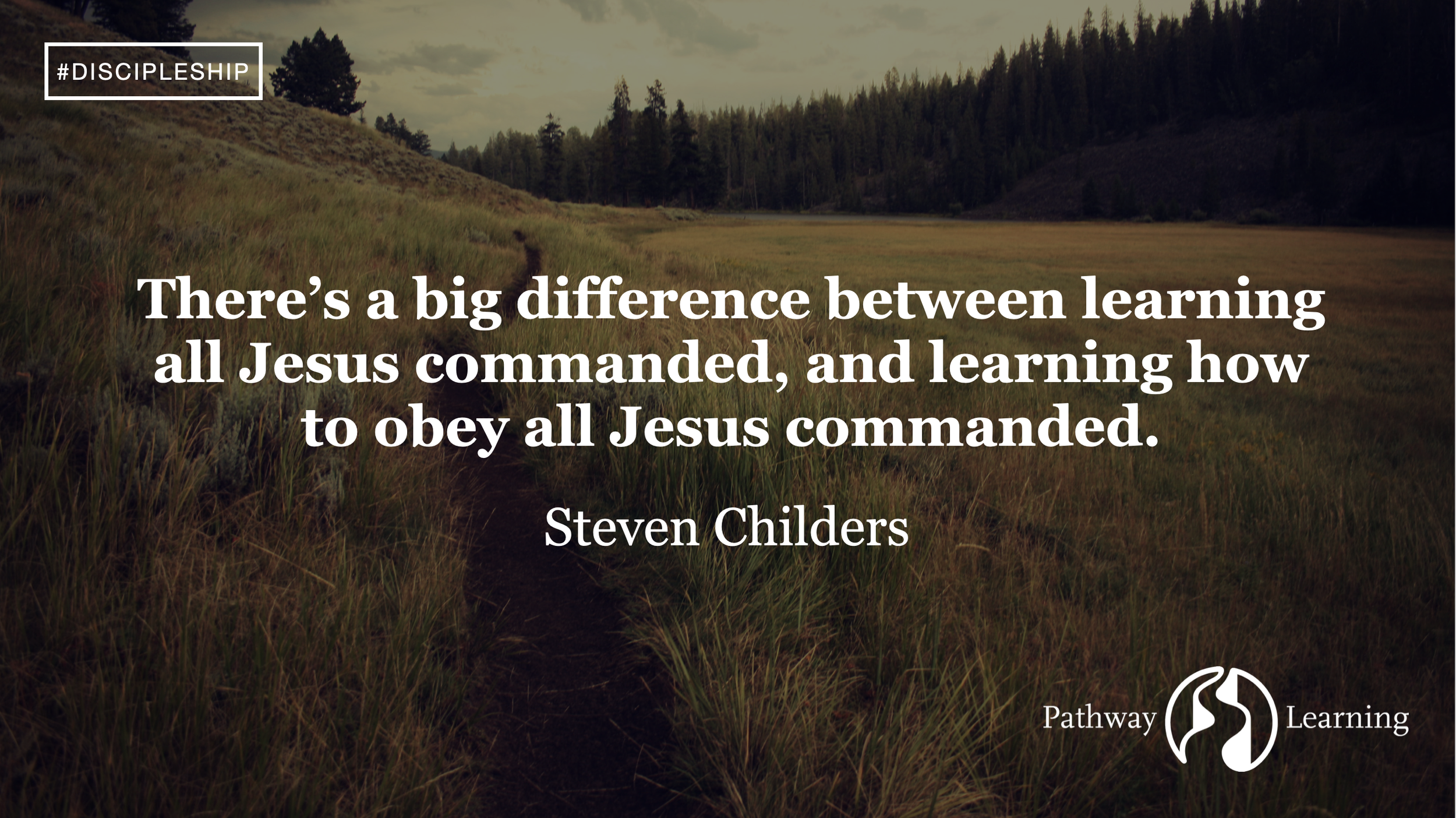 Discipleship Series Lesson One: Foundations of Discipleship | Pathway ...