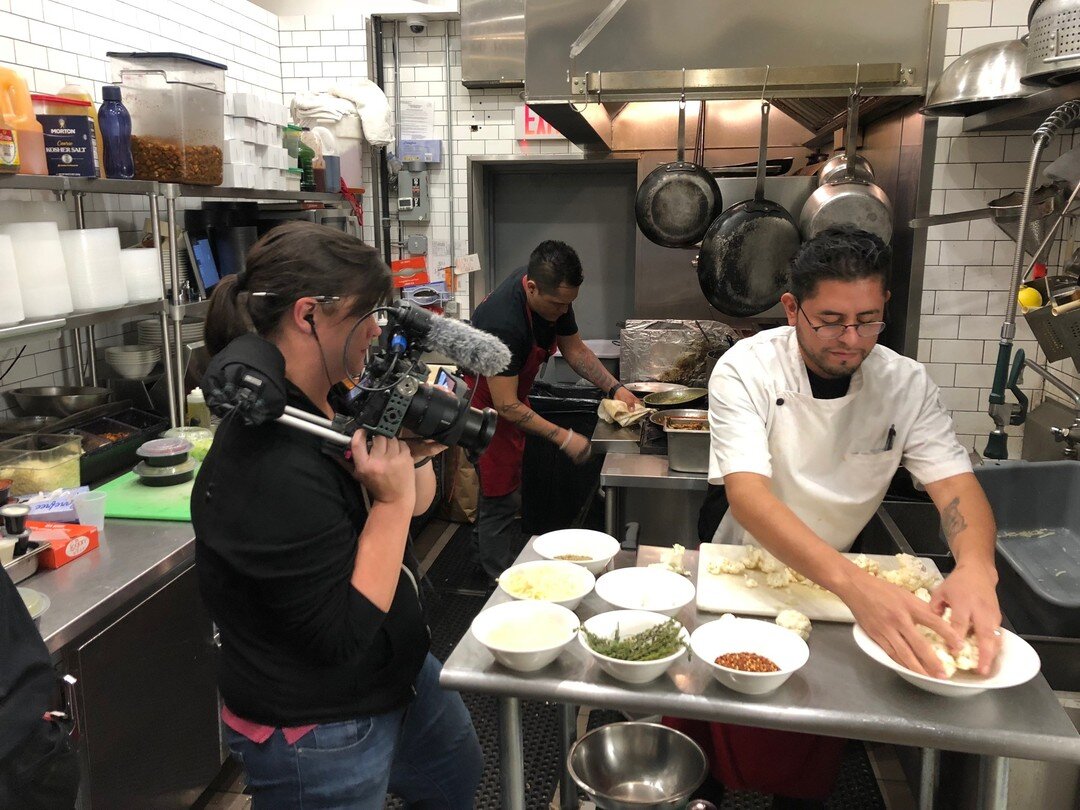 Awesome shoot at Modern Love's kitchen in Brooklyn. Check them out at @modernlovebrooklyn 
.
.
.
.
.
#documentaryproduction #documentaryfilmmaking #documentary #tvproduction #independentproduction #documentaryfilmmaker #filmmaker #nonscripted #walkin