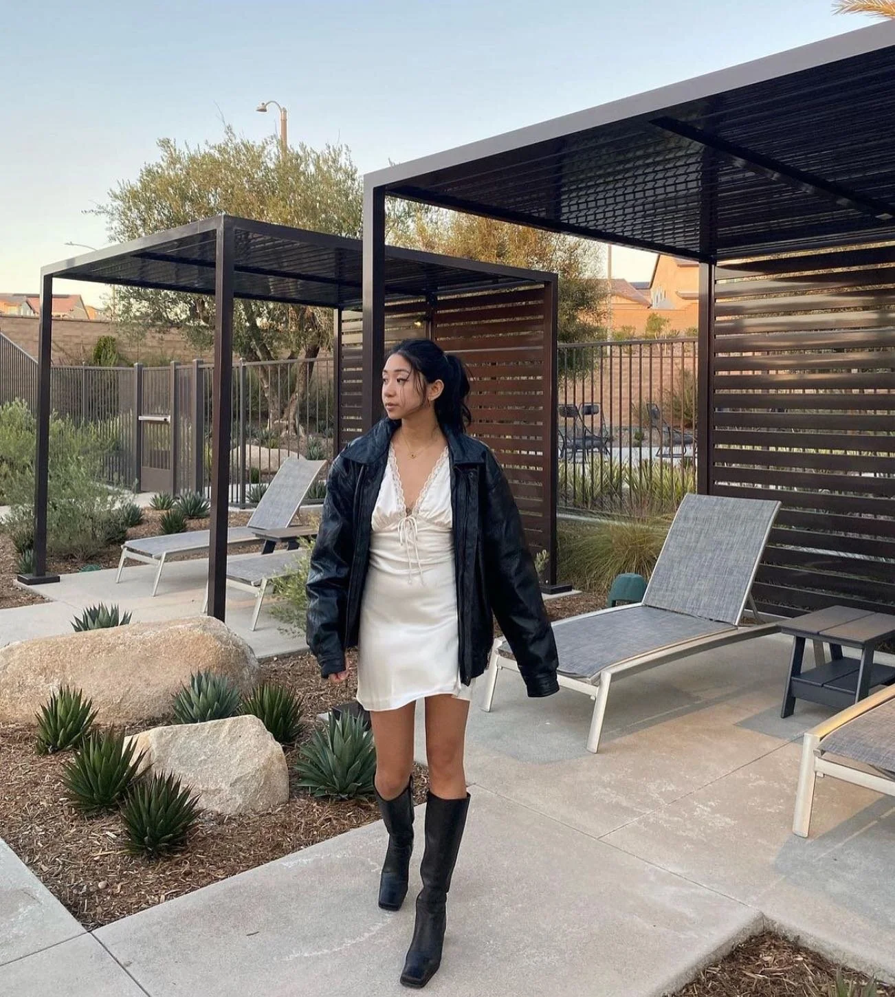 Slaying in the Betty Dress😍 now available on misskatrinahuffman.com #vanilla