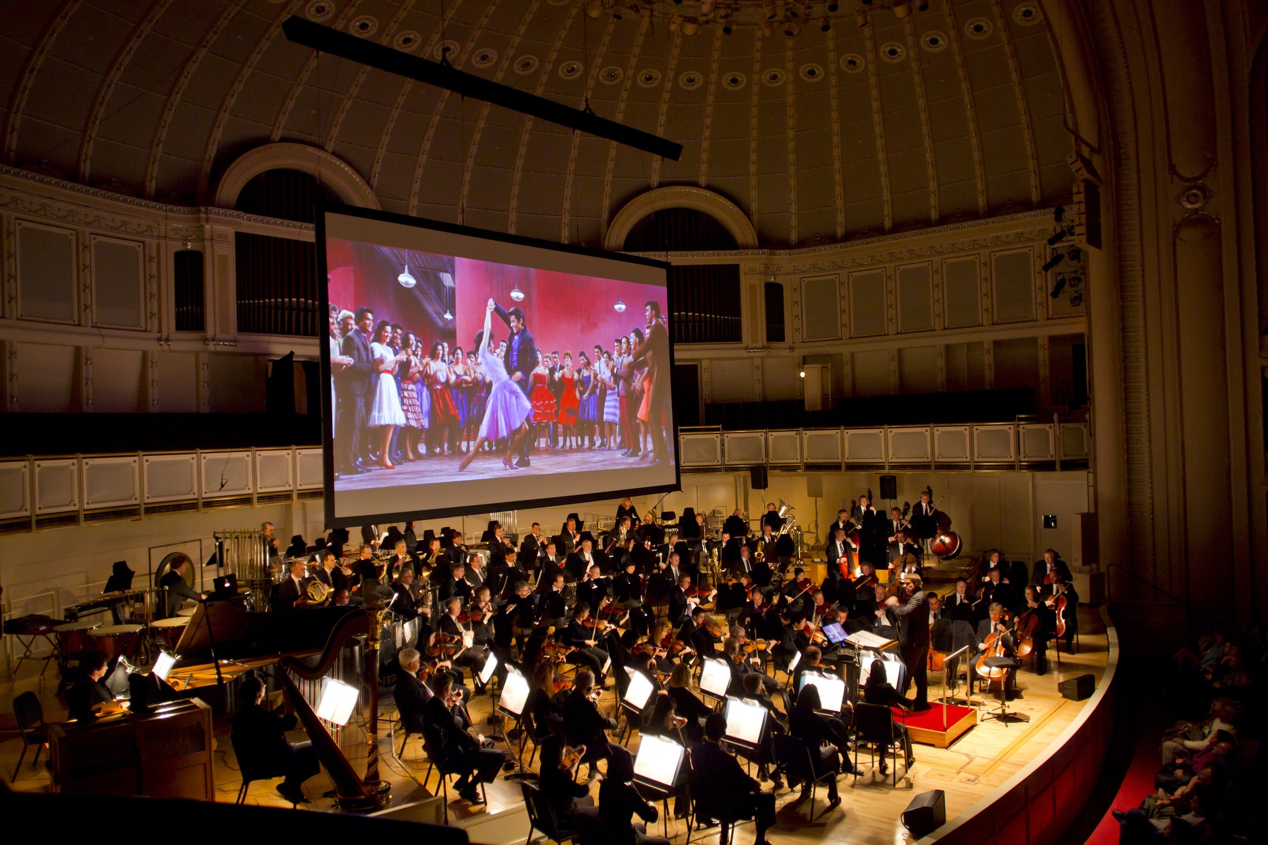 West Side Story film with live orchestra