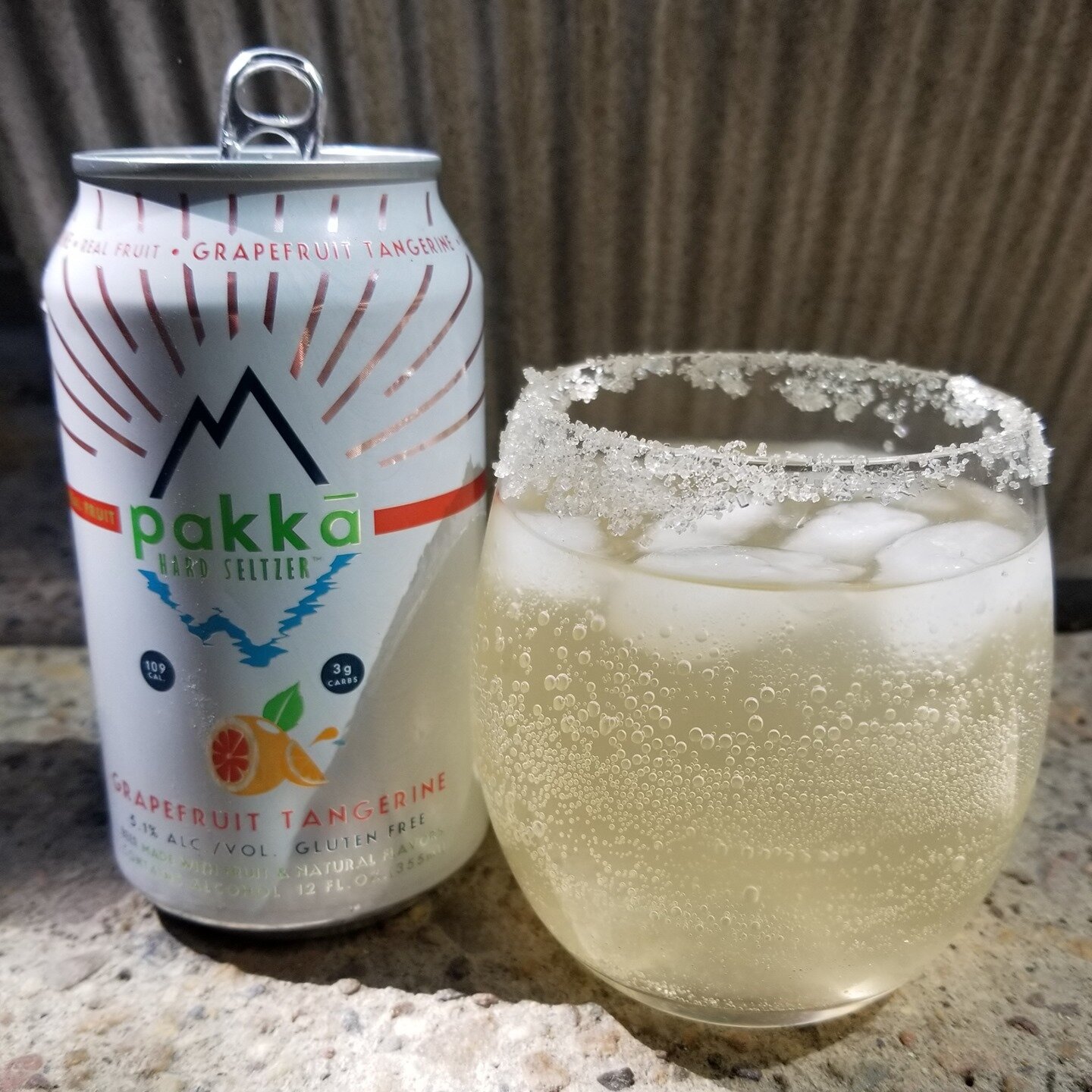 Week #3 brings us a Pakkā inspired Margarita! View our website to try our tasty drinks! #BePakka

Ingredients
-2 parts premium tequila
-1 part triple-sec
-1 part sour mix
-6 oz Grapefruit Tangerine hard seltzer

Tip: ditch the sour mix and use fresh 