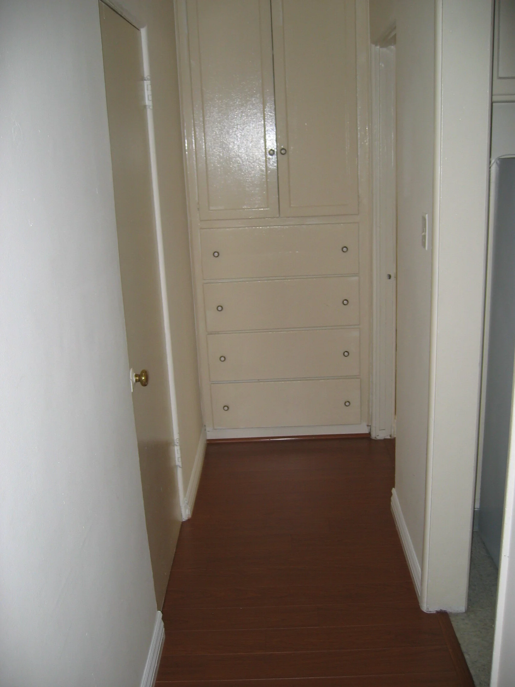 Built-in Cabinets in Studios and One Beds