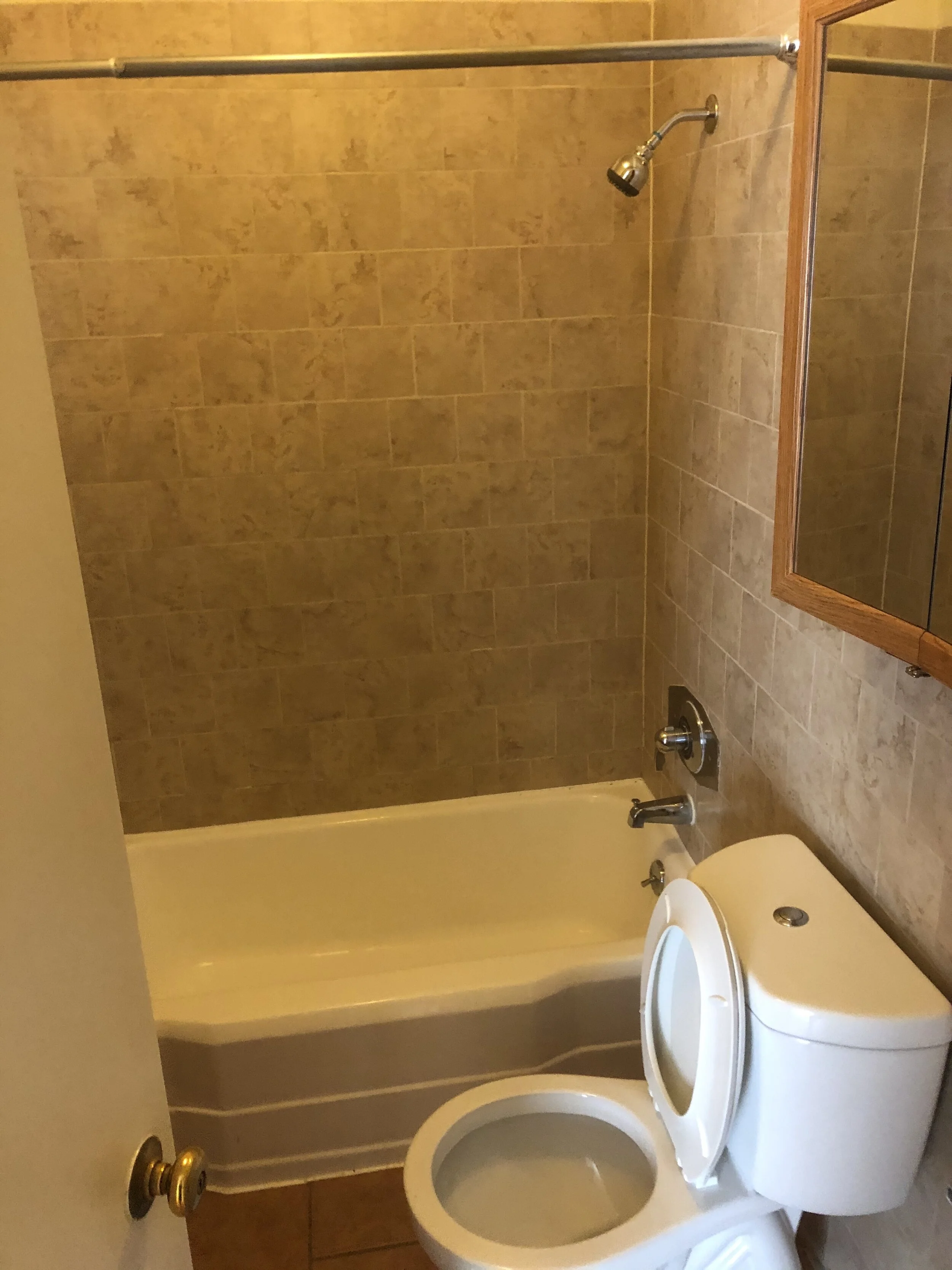 Corner Studio Bathroom 