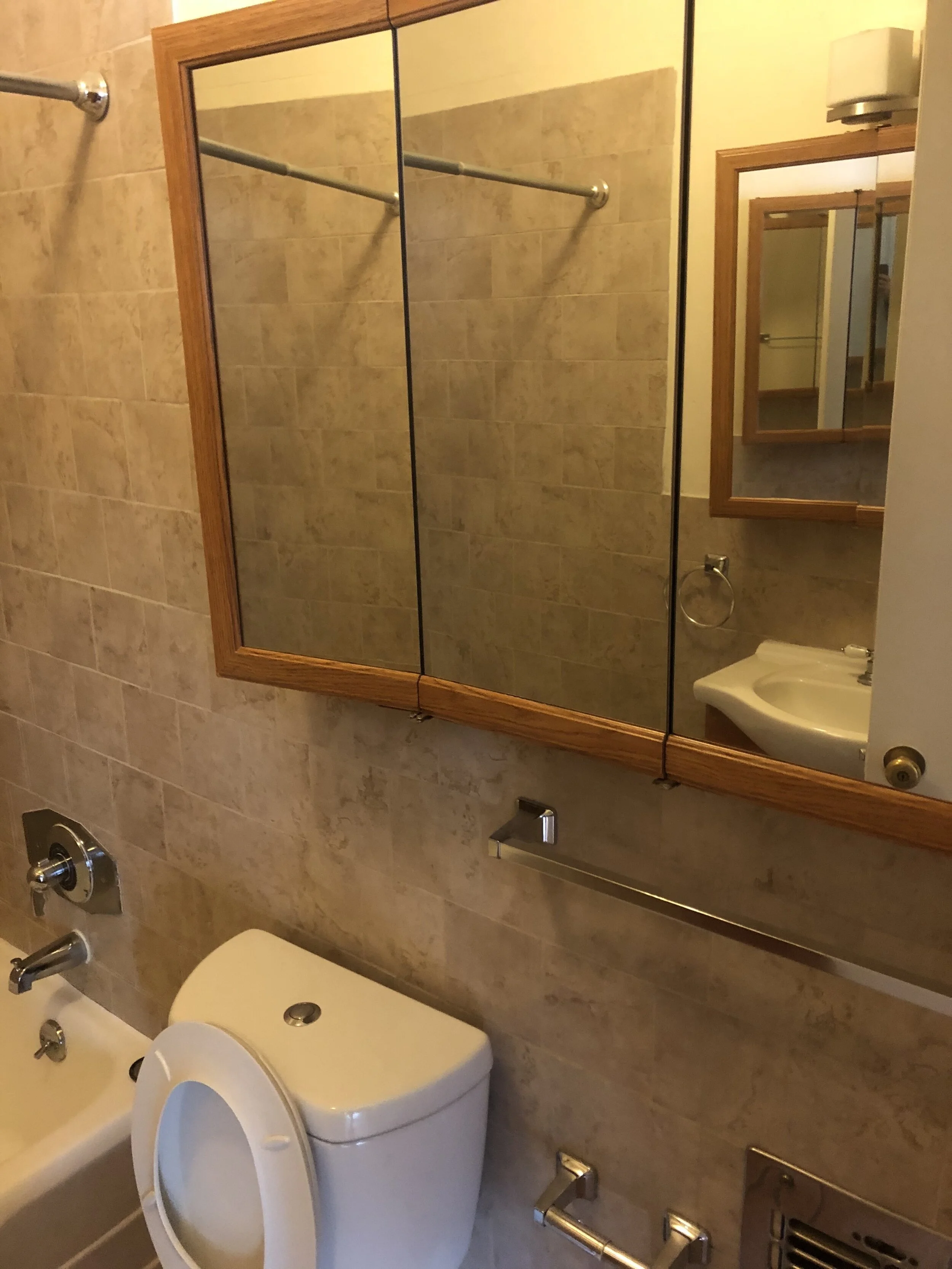 Corner Studio Bathroom