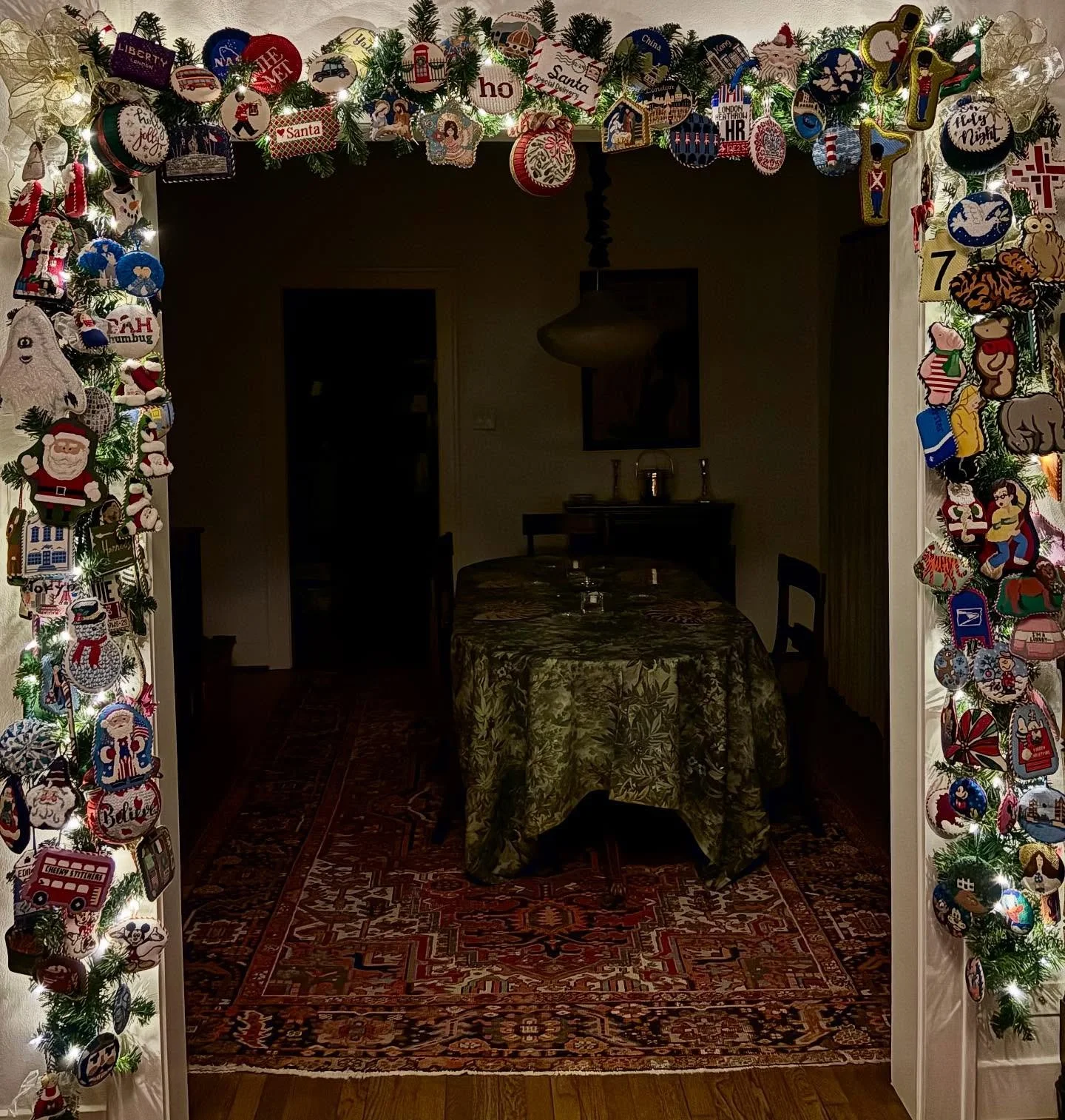 Christmas Time is here! &hellip; keeping my fingers crossed there may be a few more additions to the pledge class throughout the month &hellip; but always a joy to deck the halls with my garlands &hellip; the question is if next year we have to go to