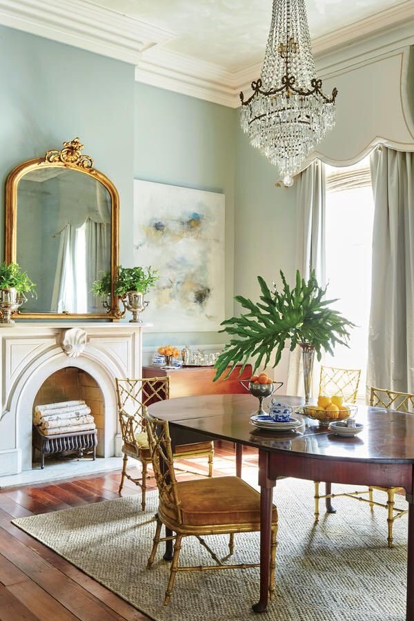 8 New Orleans Interior Designers And, Orleans Dining Room Setup