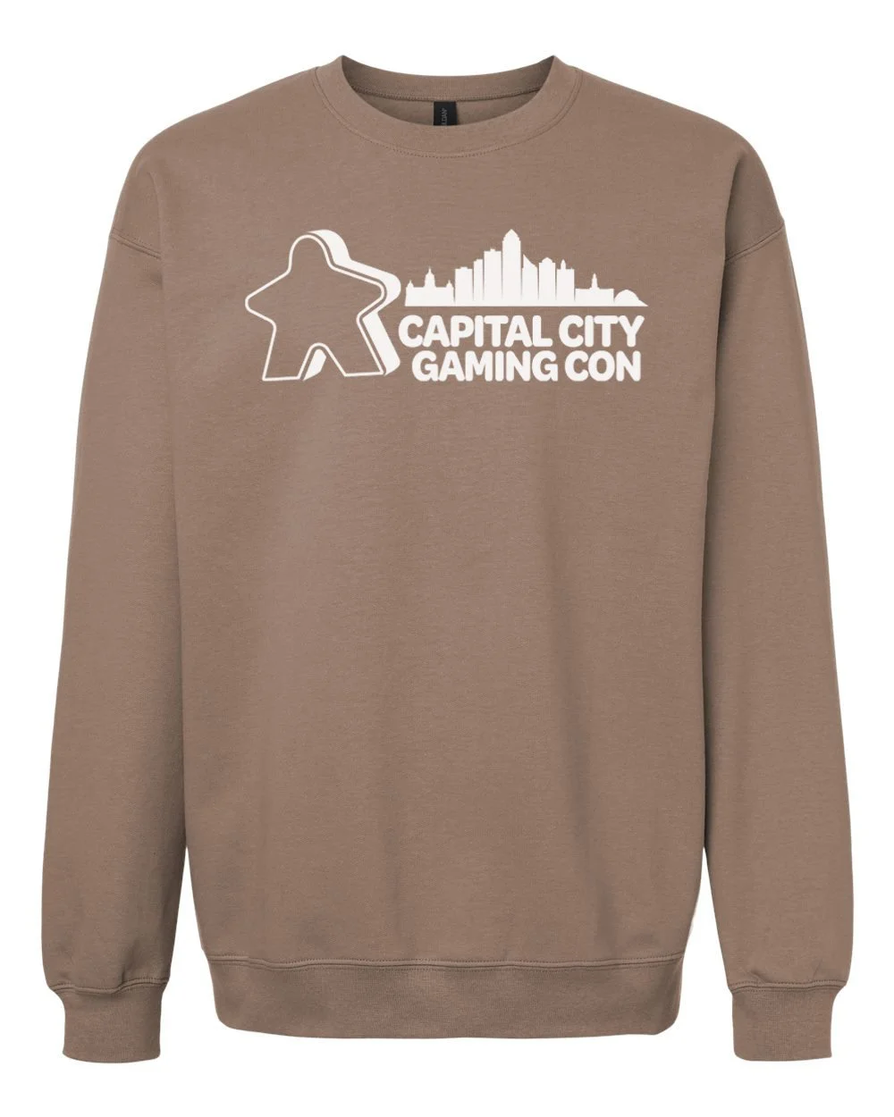StackedLogo_Gildan_SF000_Brown_Savana_Front.jpg