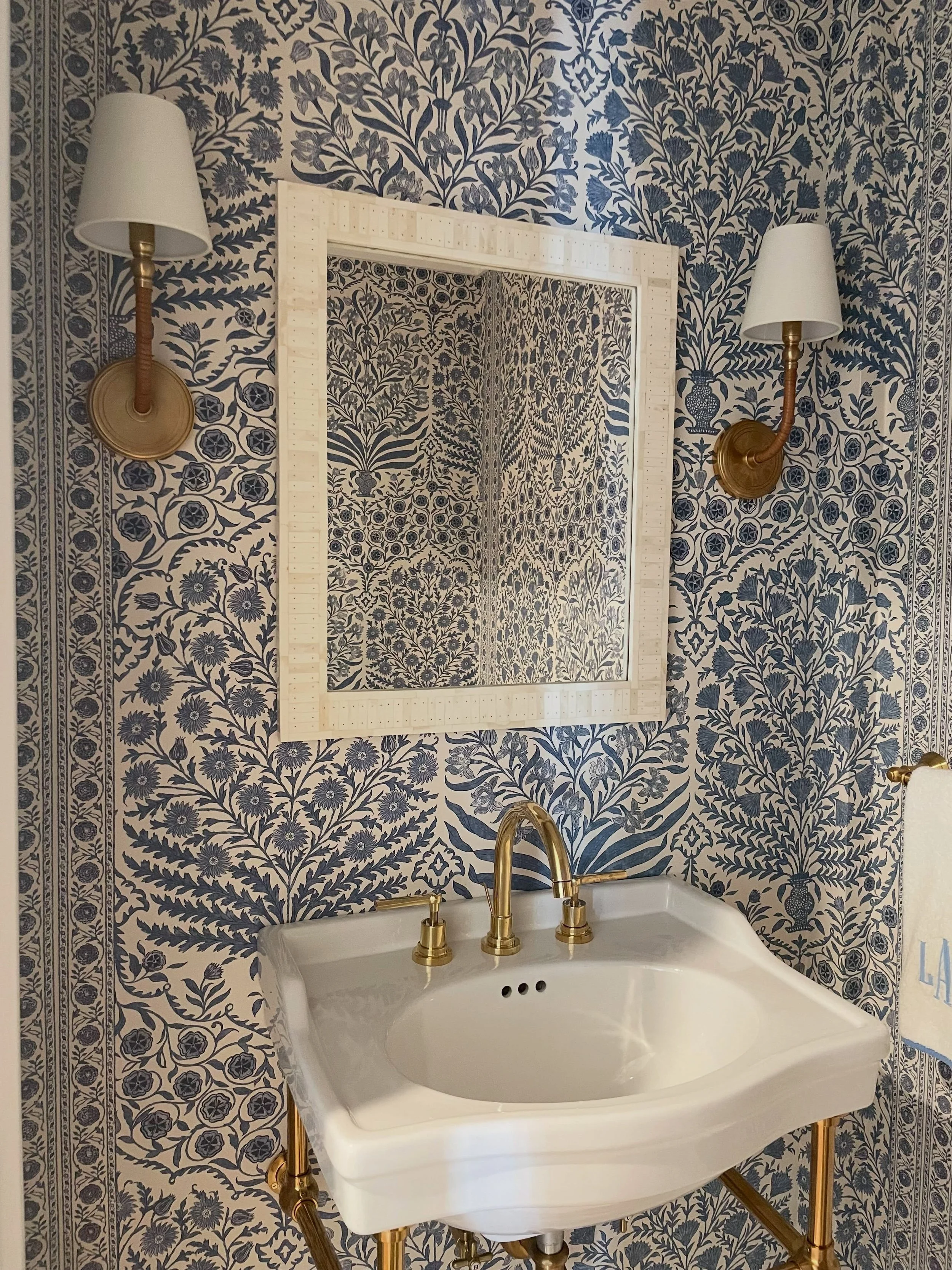 Loving this powder bath transformation at our project in New Canaan 💙
