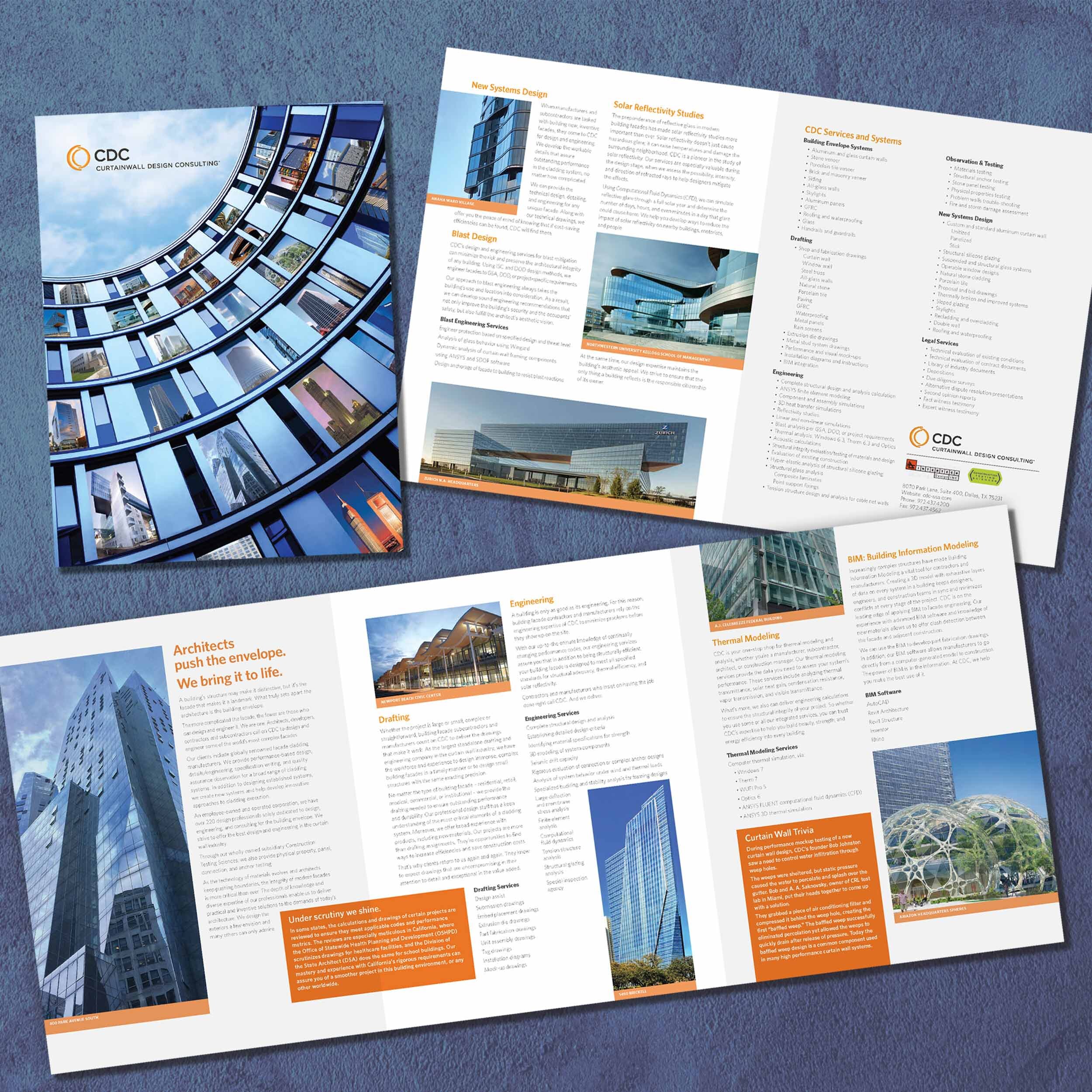 Curtainwall Design Company brochure — DUNHAM DESIGN GRAPHIC DESIGN ...