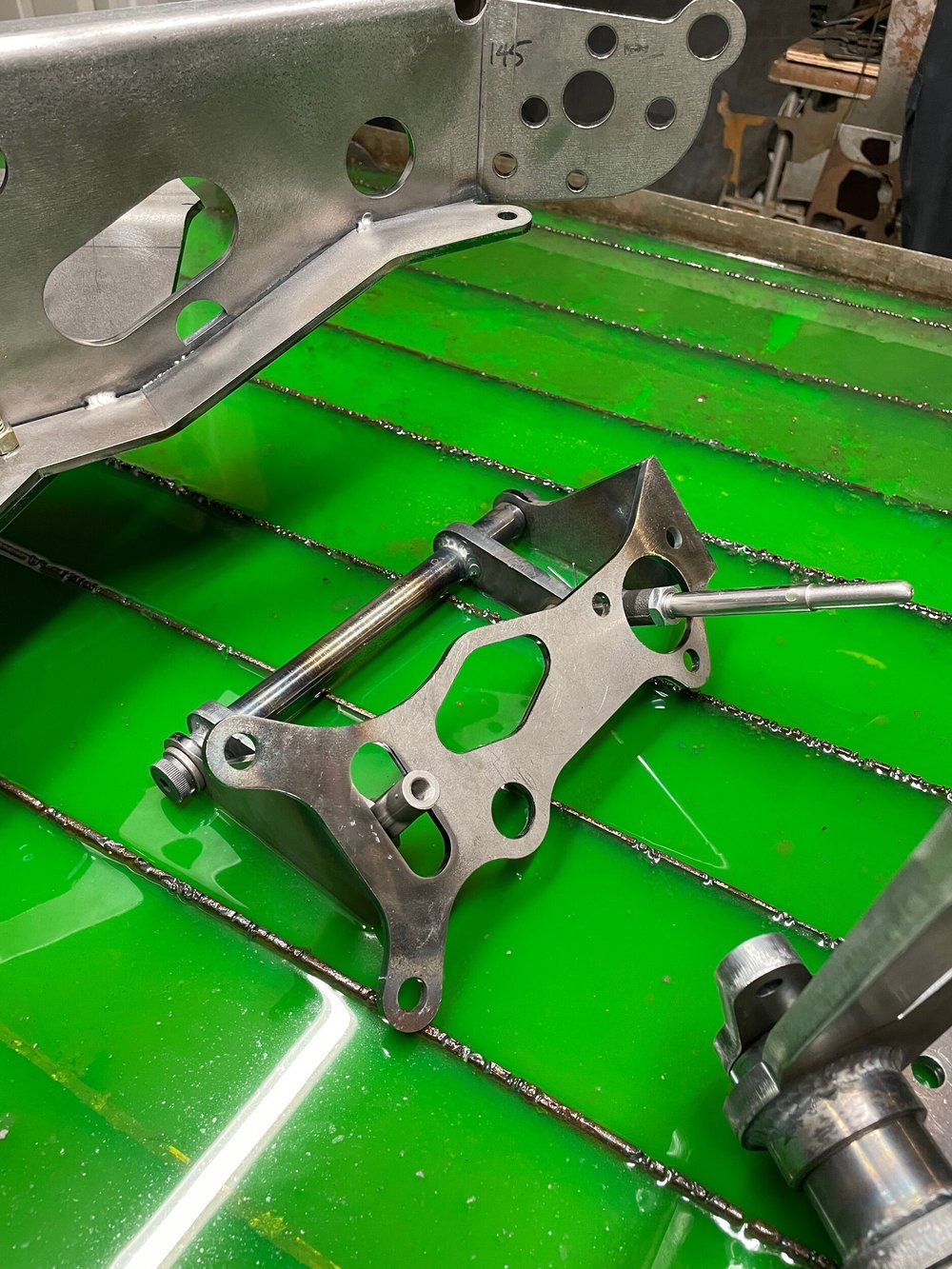 Model A “32 Style” K member for the Model A chassis with a 3 speed
