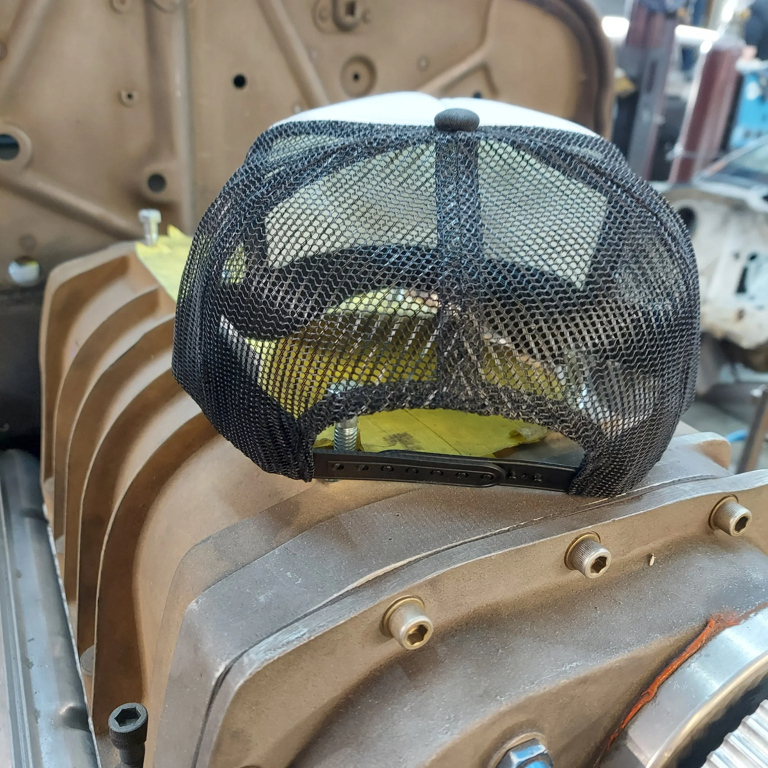 Youth Foam Trucker Black Roadster Back.jpg
