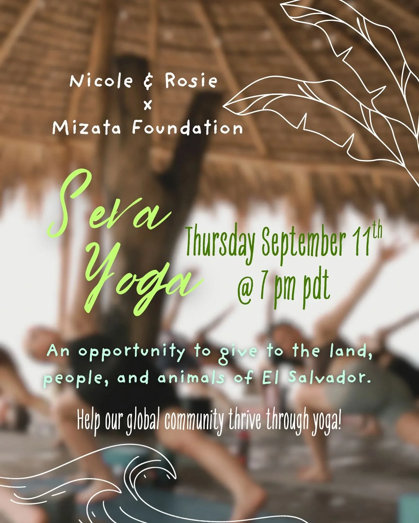 Our retreat @antiresort has been so wonderful to plan but it really started coming to life when we connected with @mizatafoundation on ways we could give back to the local community.  @soul.and.sparkle and I decided to work towards building a communi