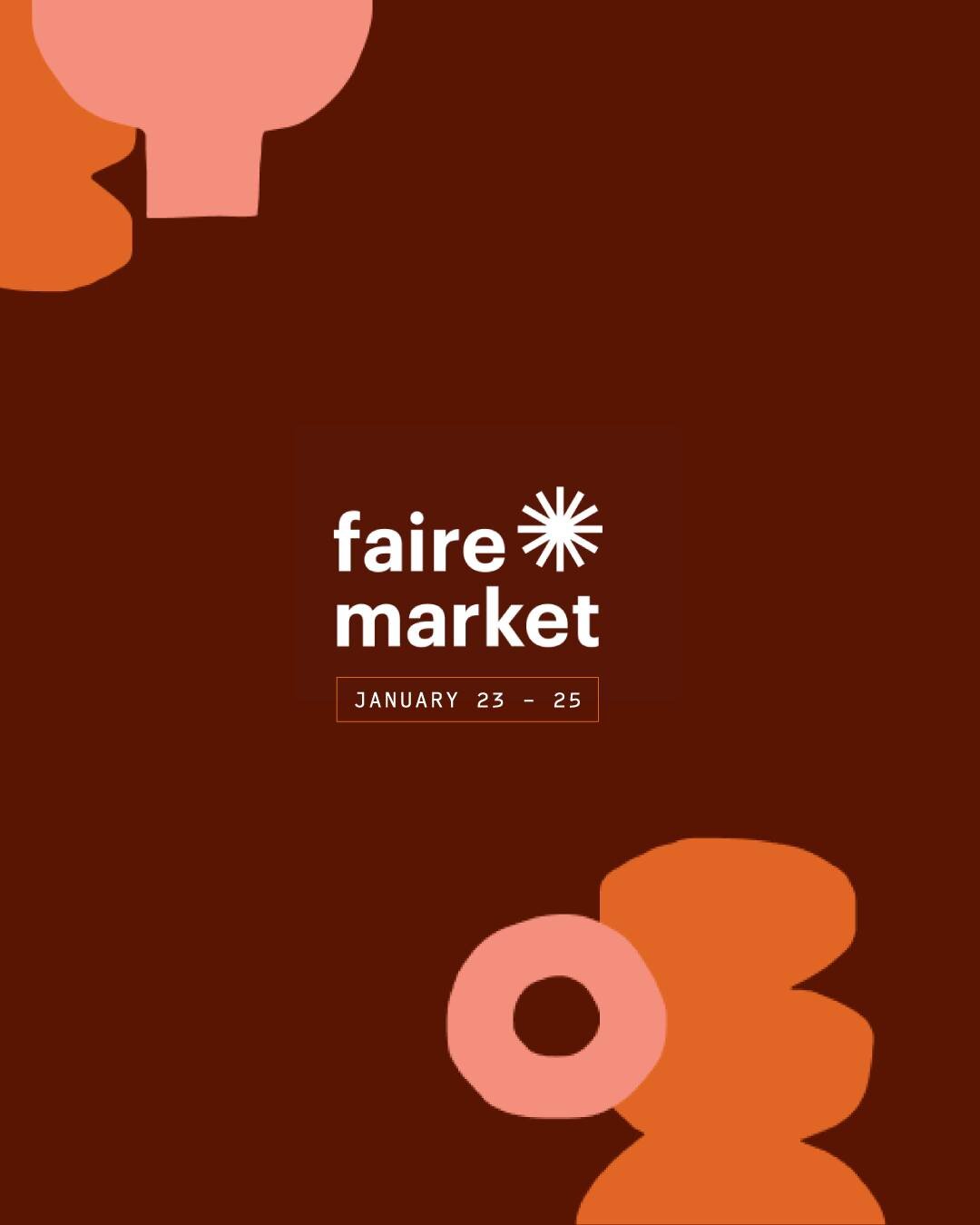 Join us at @faire_wholesale Market this week for some sweet show specials. You can find us over at somedaystudio.faire.com. 👏🏻 See you there!